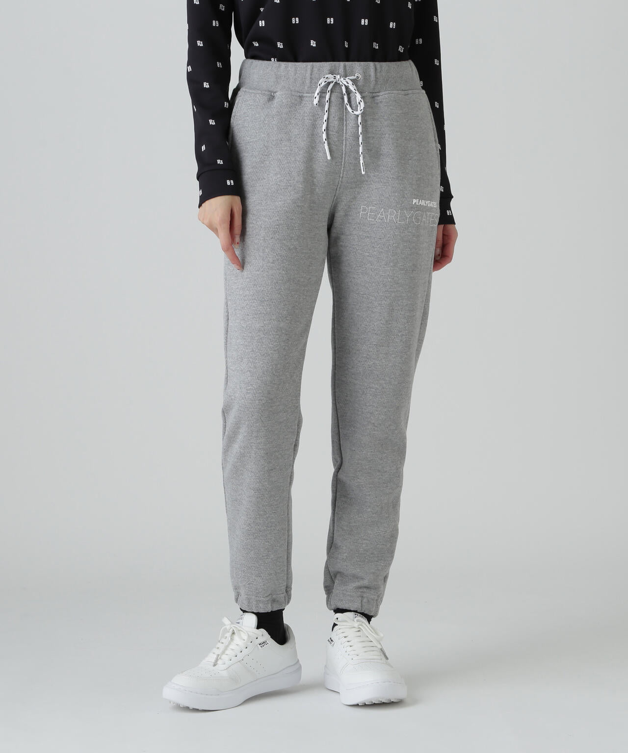 ジグザグ裏毛ジャガードジョガーパンツ | PEARLY GATES（パーリー