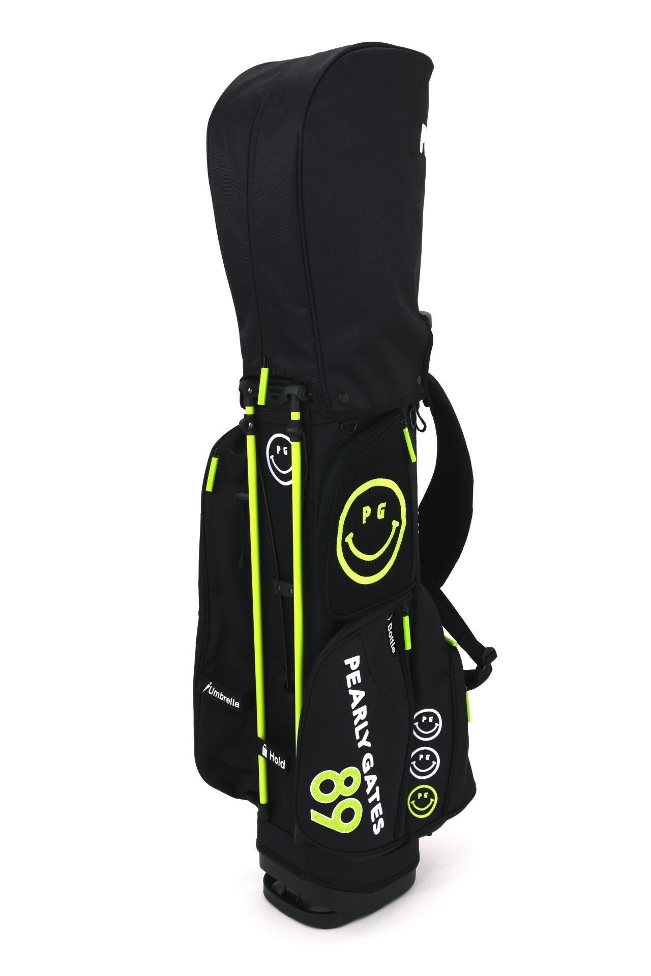 PG SMILE軽量スタンド式 キャディバッグ (46インチ対応)(9型) (UNISEX