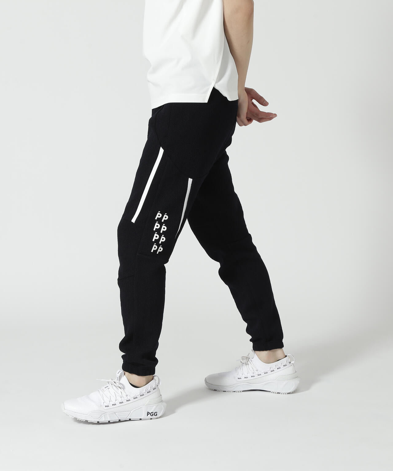 PG】【直営店舗&公式オンライン限定】ストレッチデニットジョガー