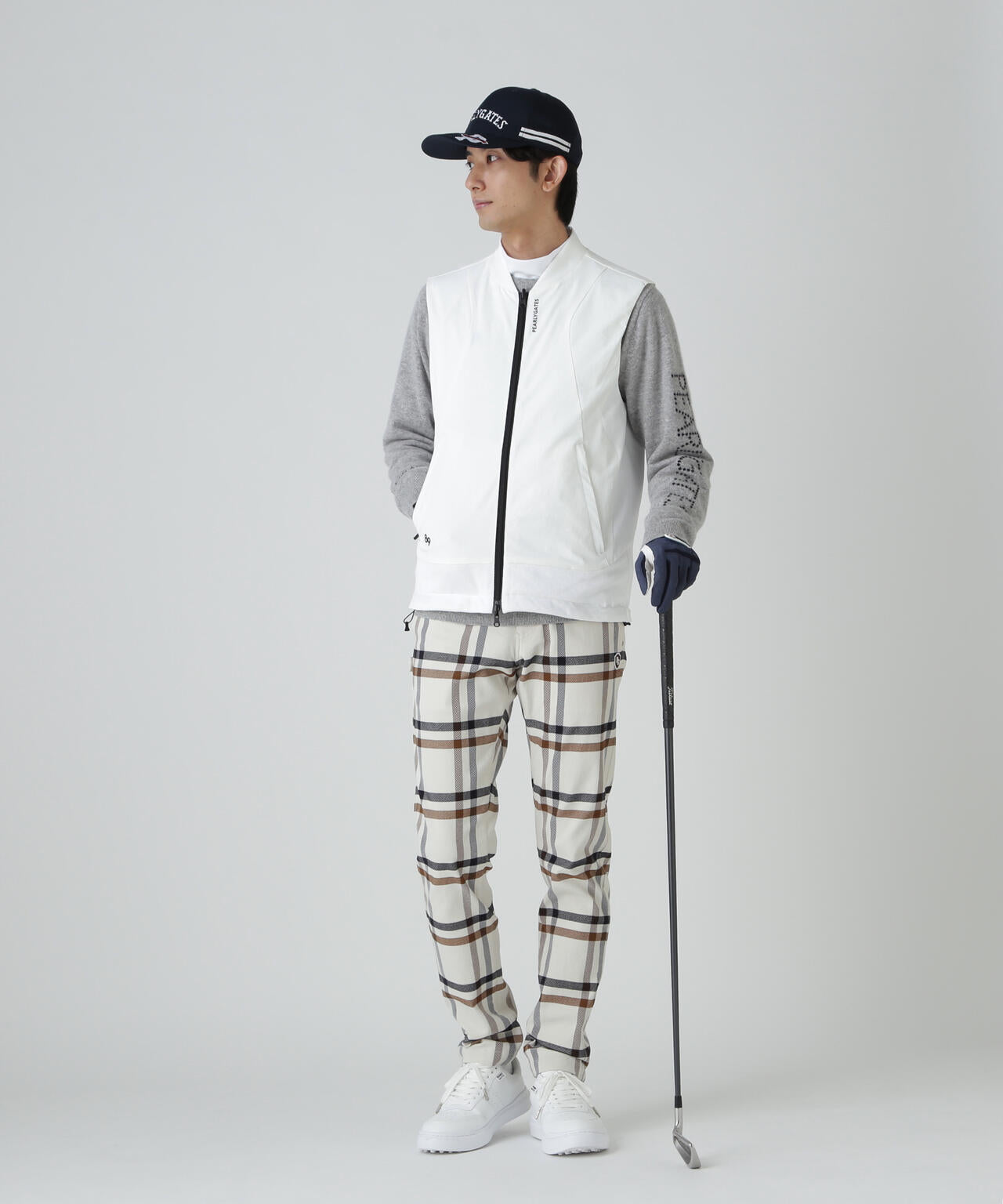 テックスブリッド フルジップベスト | PEARLY GATES（パーリーゲイツ