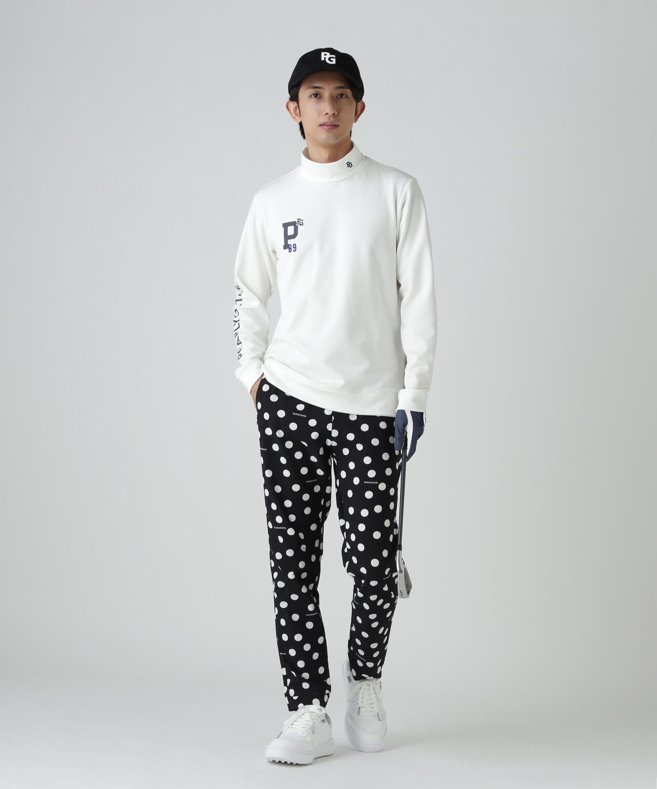 PG BODY】スーパーファインウールフリース長袖ハイネックカットソー