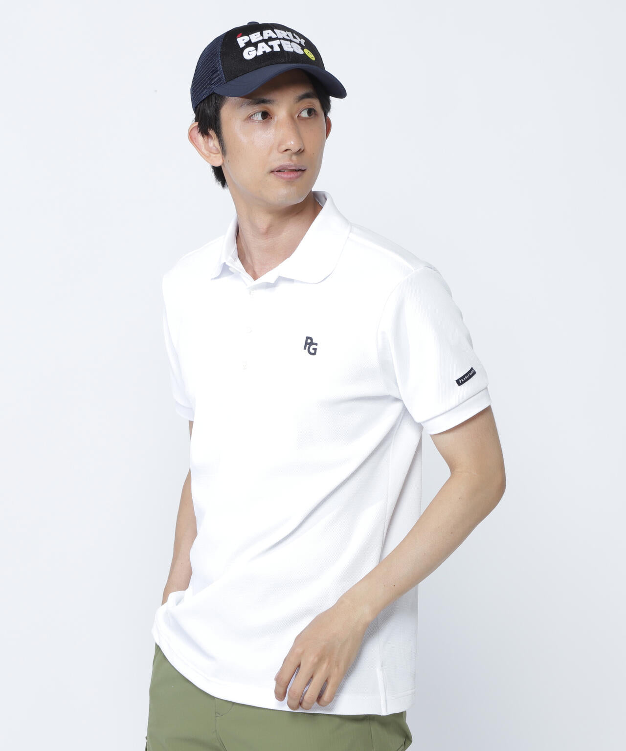 ポップコーンカノコ×メッシュ半袖ポロシャツ | PEARLY GATES（パーリー