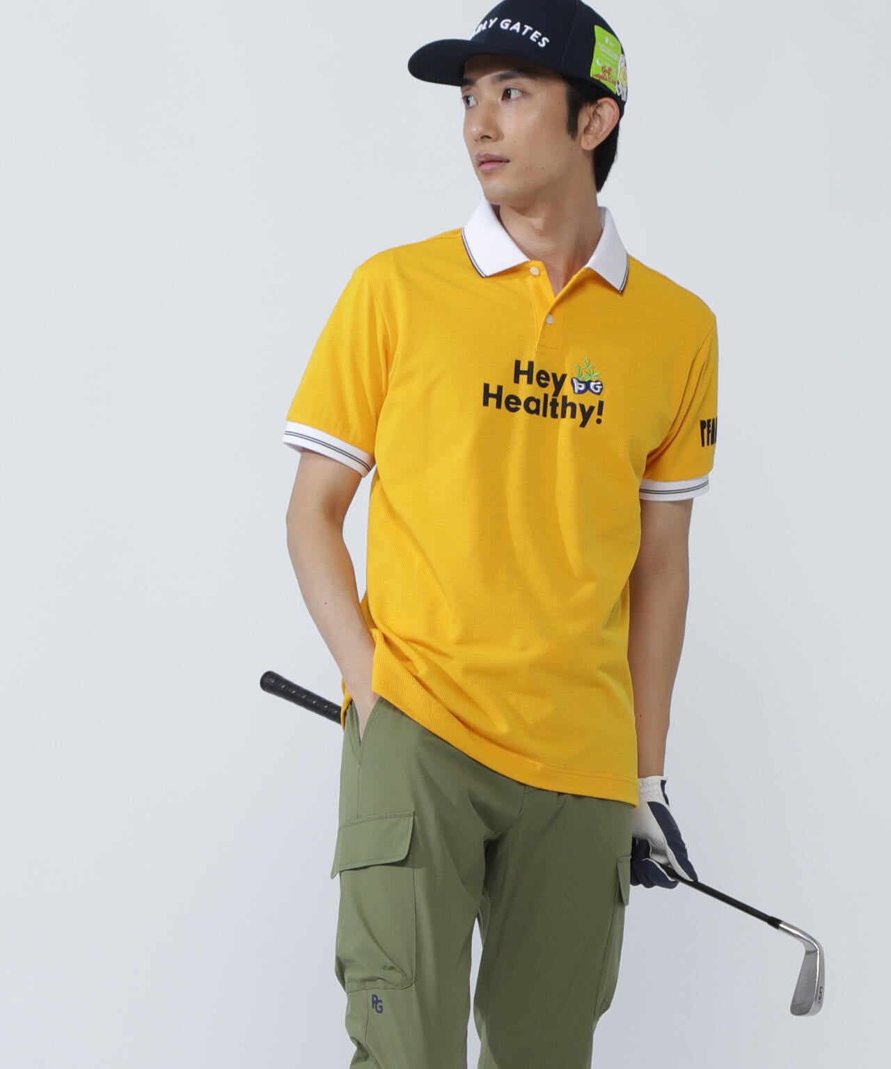 Peチェックサッカー半袖ポロシャツ | PEARLY GATES（パーリーゲイツ