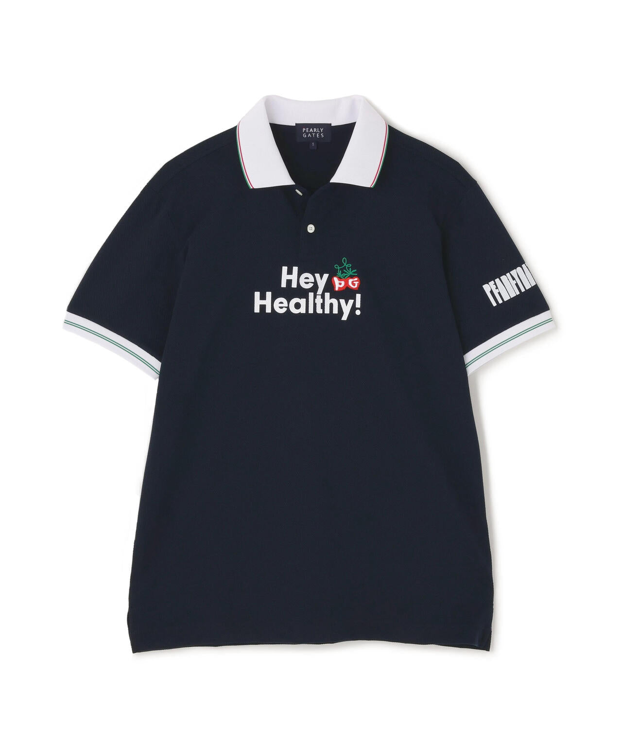 Peチェックサッカー半袖ポロシャツ | PEARLY GATES（パーリーゲイツ