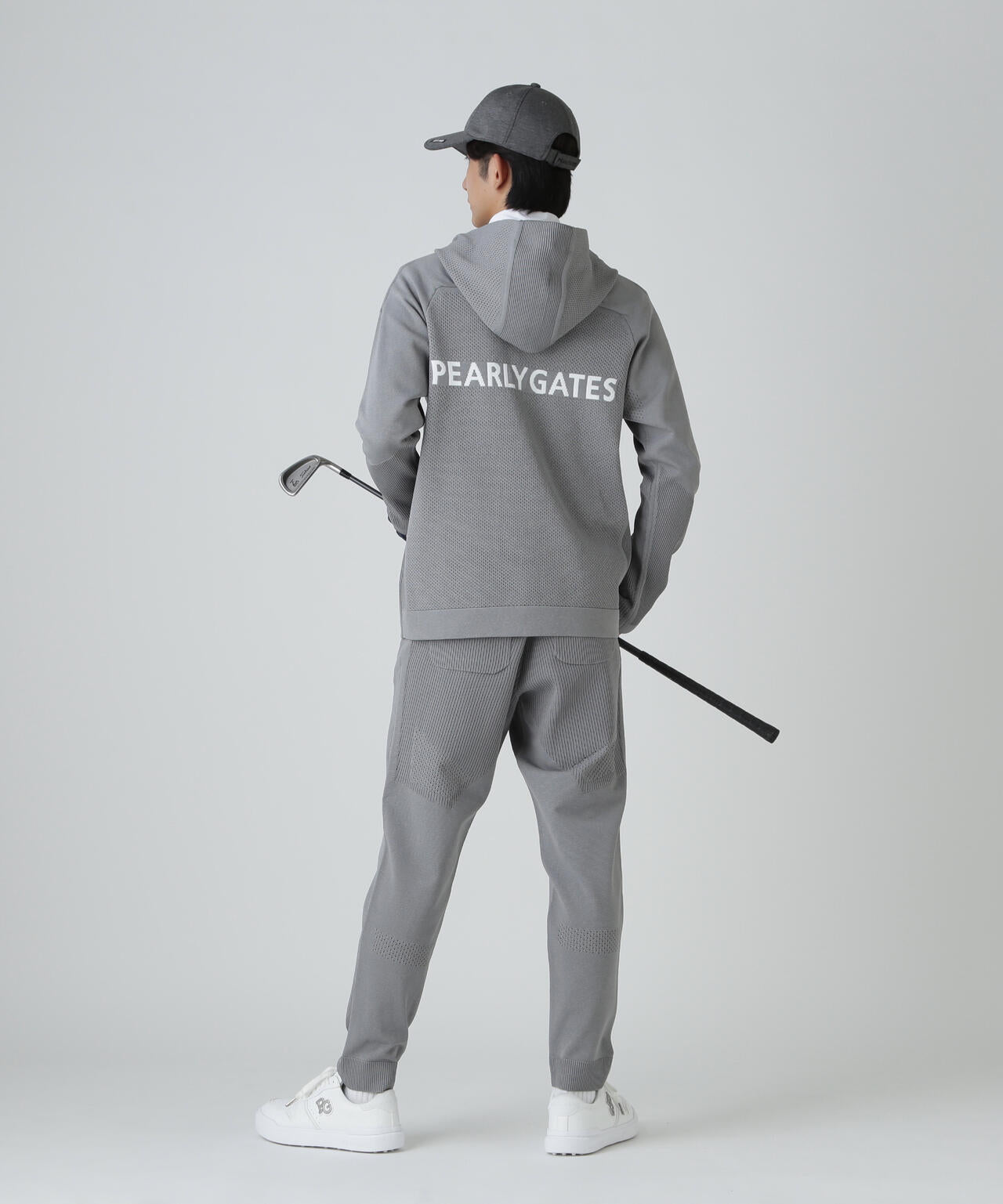 ポリエステルヤーンmmフルジップニットフーディ | PEARLY GATES