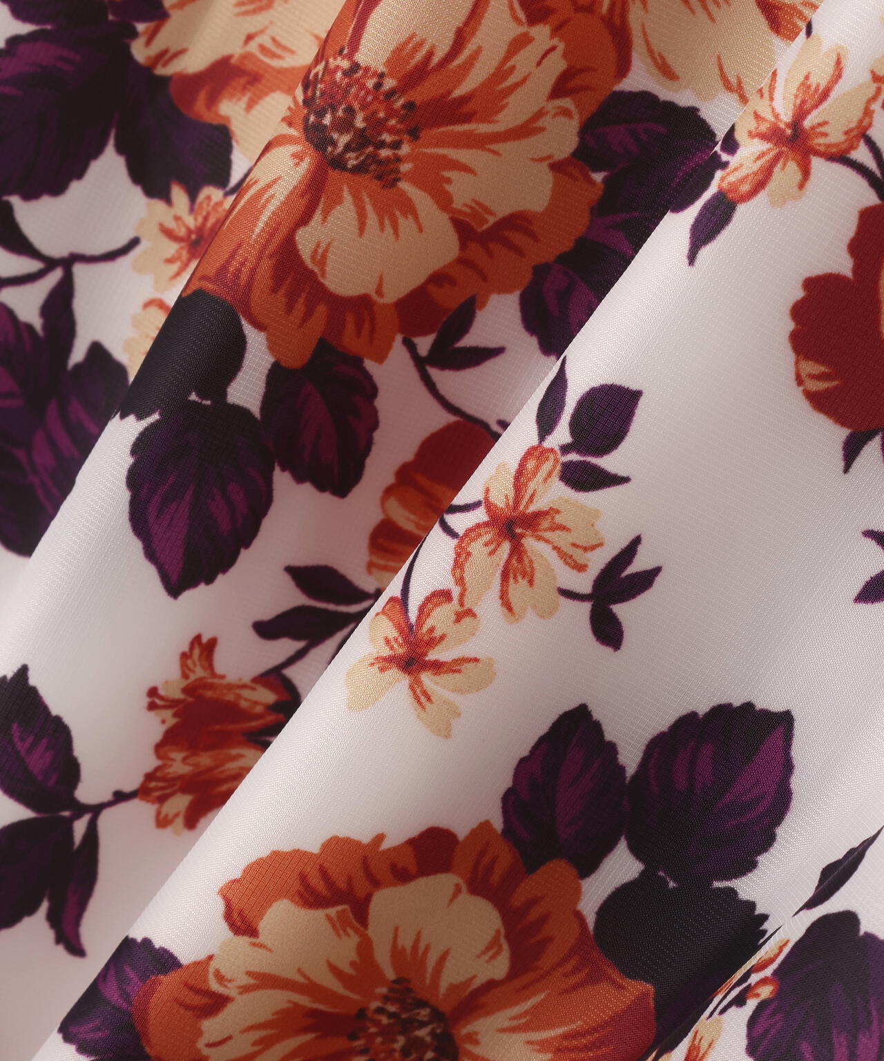 Peミニリップ中綿ジップアップブルゾン ＜繊細花柄＞ | PEARLY GATES