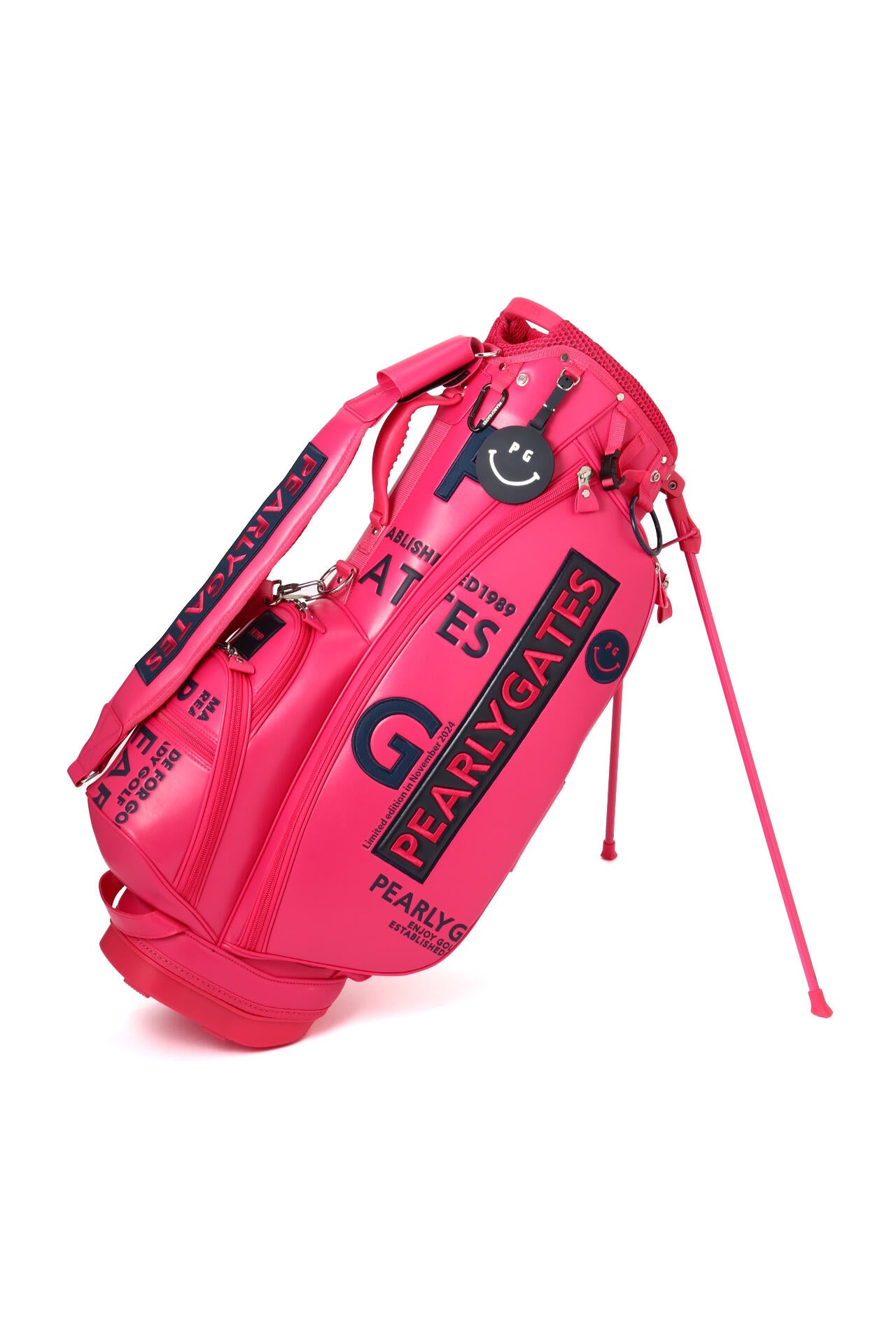 定番】LIMITED11 合皮スタンド式キャディバッグ (46インチ対応) (9型