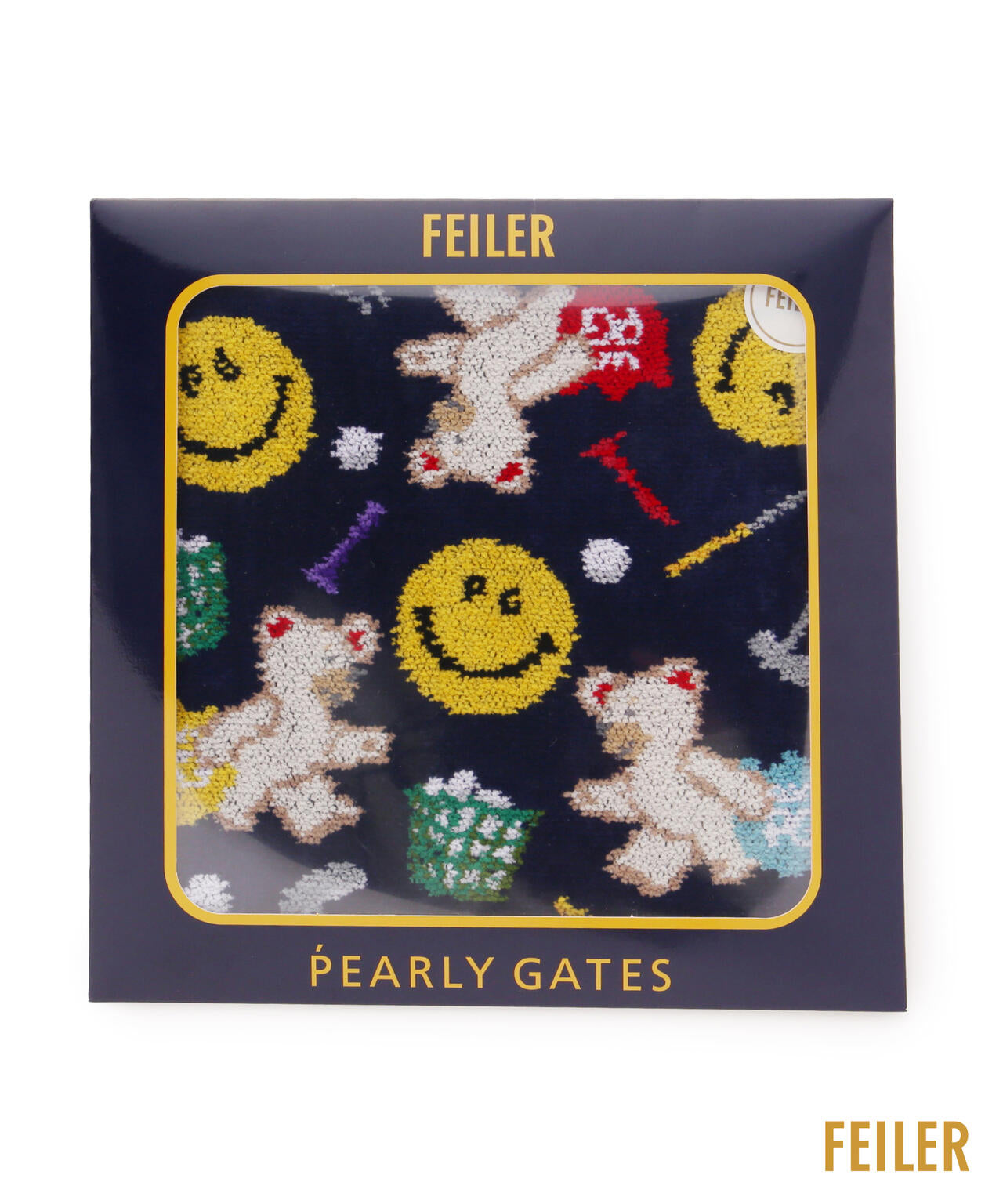 一部店舗&公式オンライン限定】FEILER×PEARLYGATESハンカチ (UNISEX