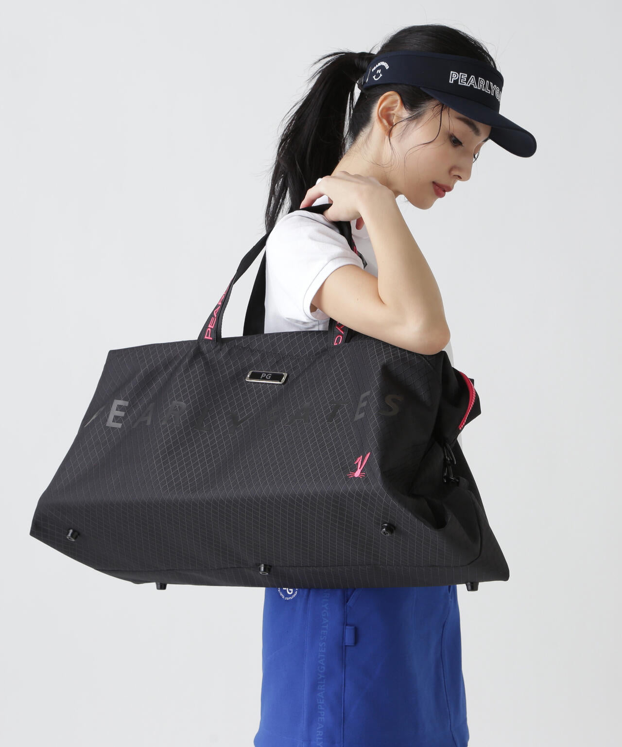 アーガイル柄ロッカーバッグ (UNISEX) | PEARLY GATES（パーリーゲイツ