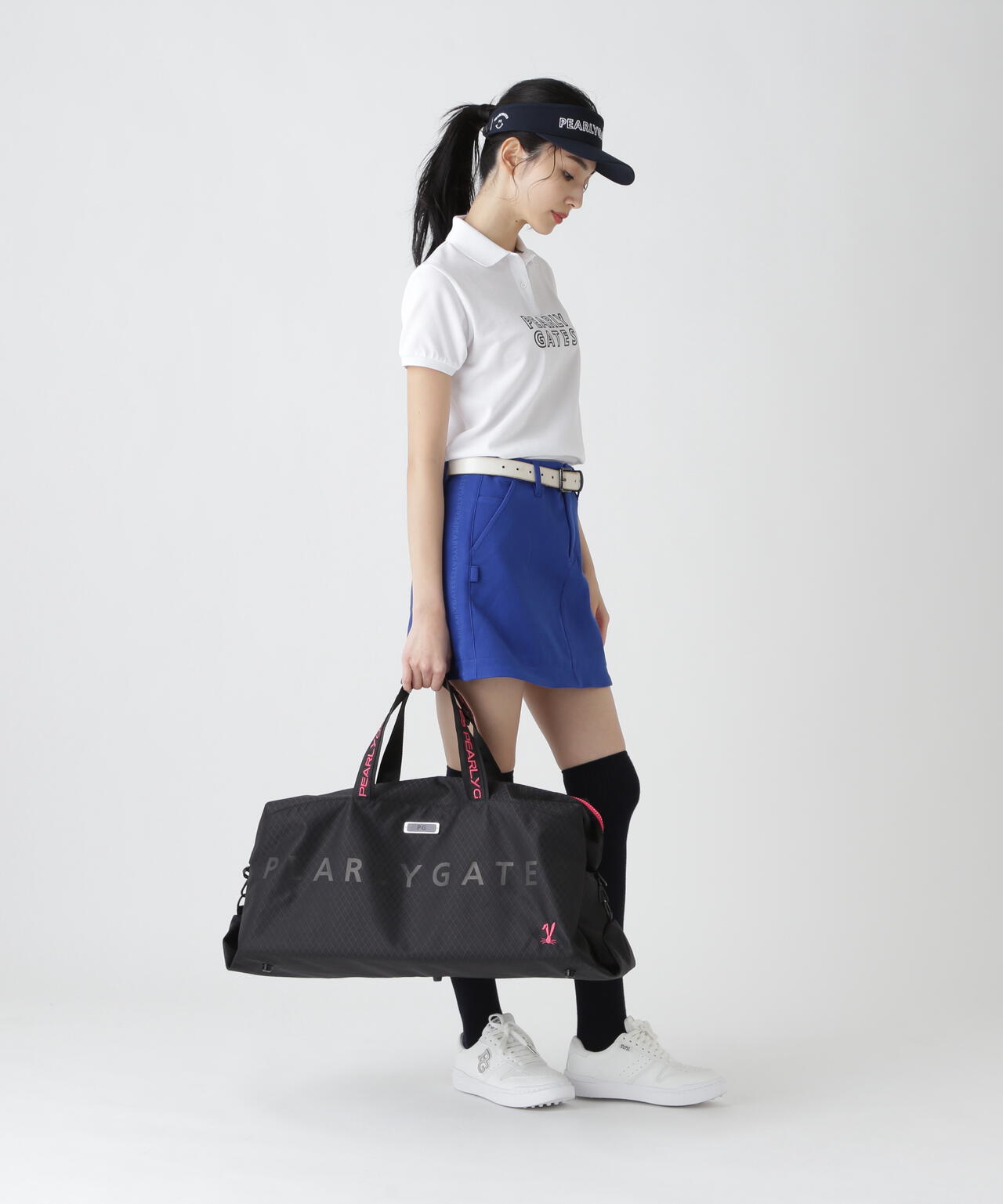 アーガイル柄ロッカーバッグ (UNISEX) | PEARLY GATES（パーリーゲイツ