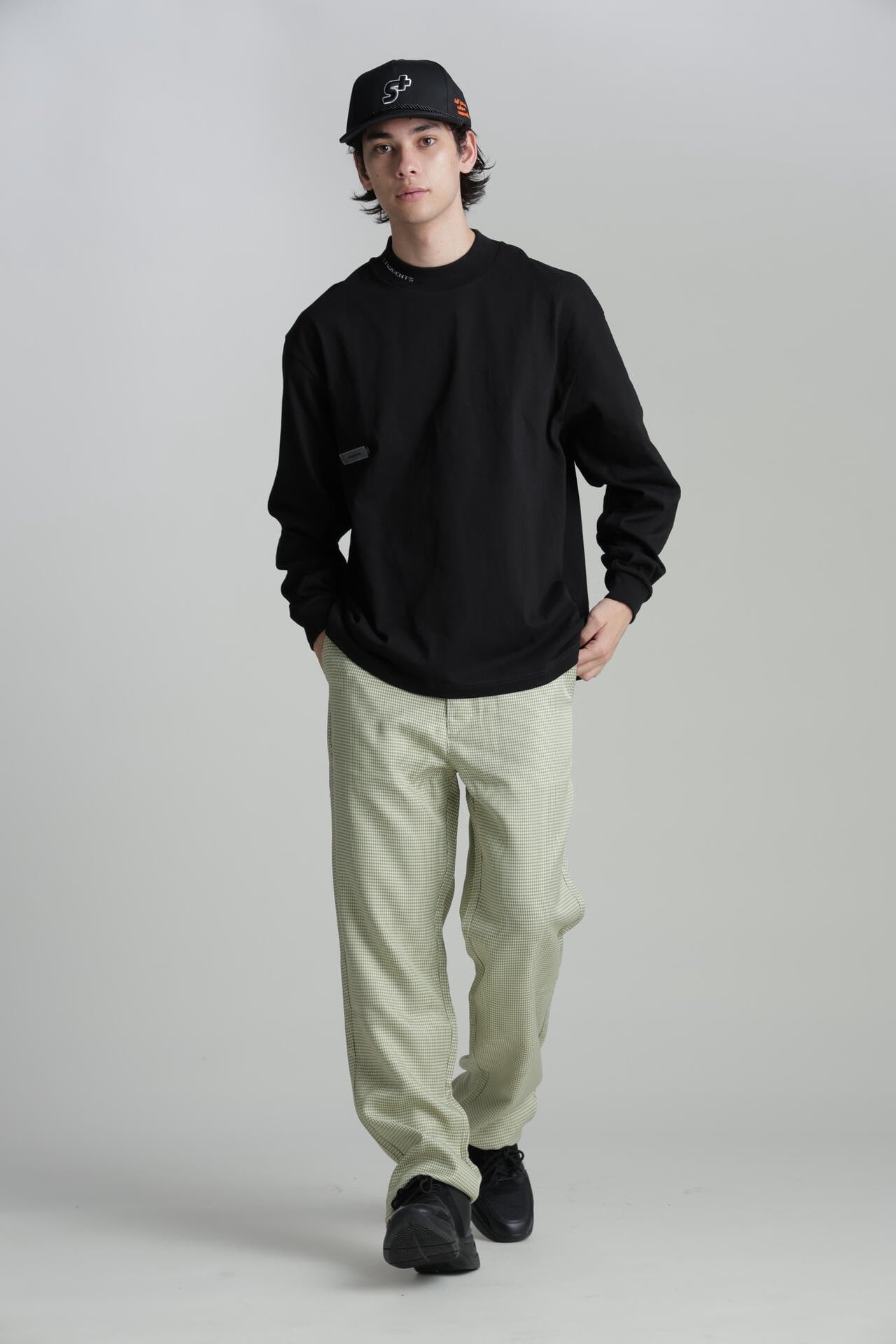 Students Golf】アスペン 綿ジャージ モックネック シャツ | Awesome