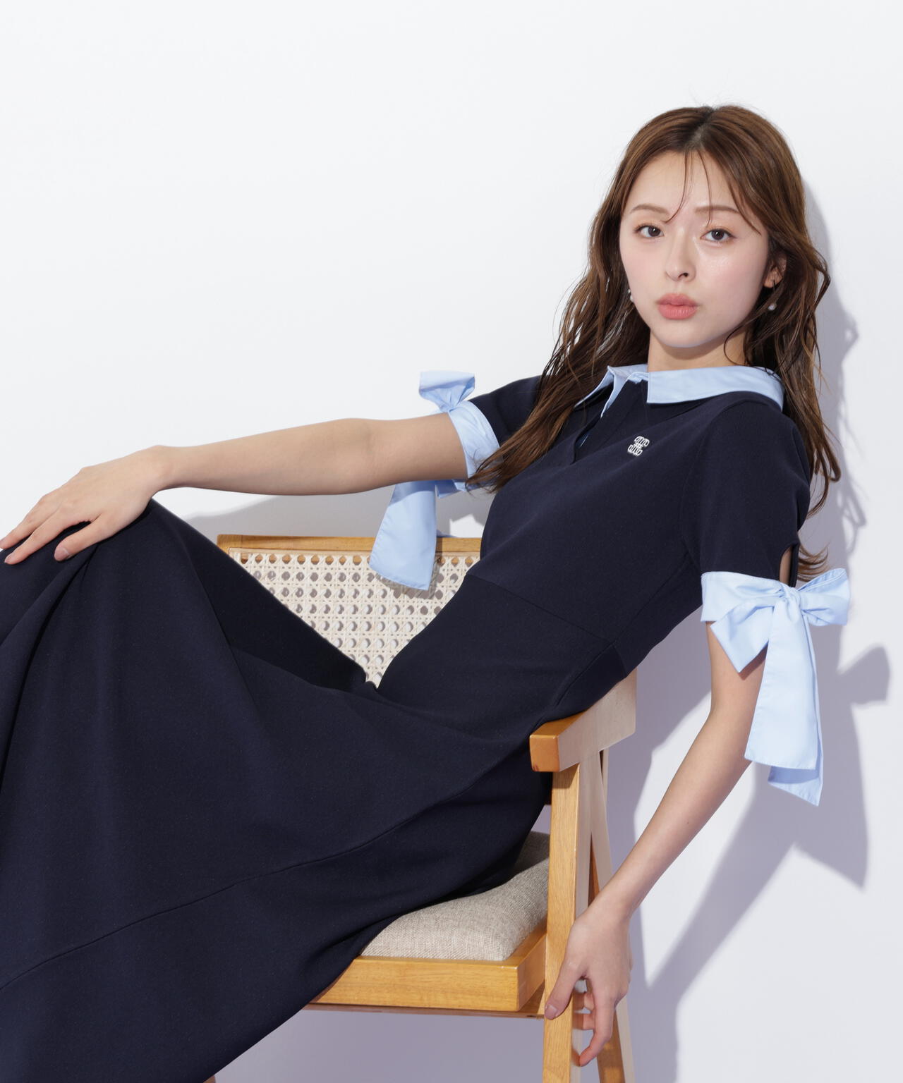 ダブルカラーニットワンピース | JILL by JILL STUART（ジル バイ ジル