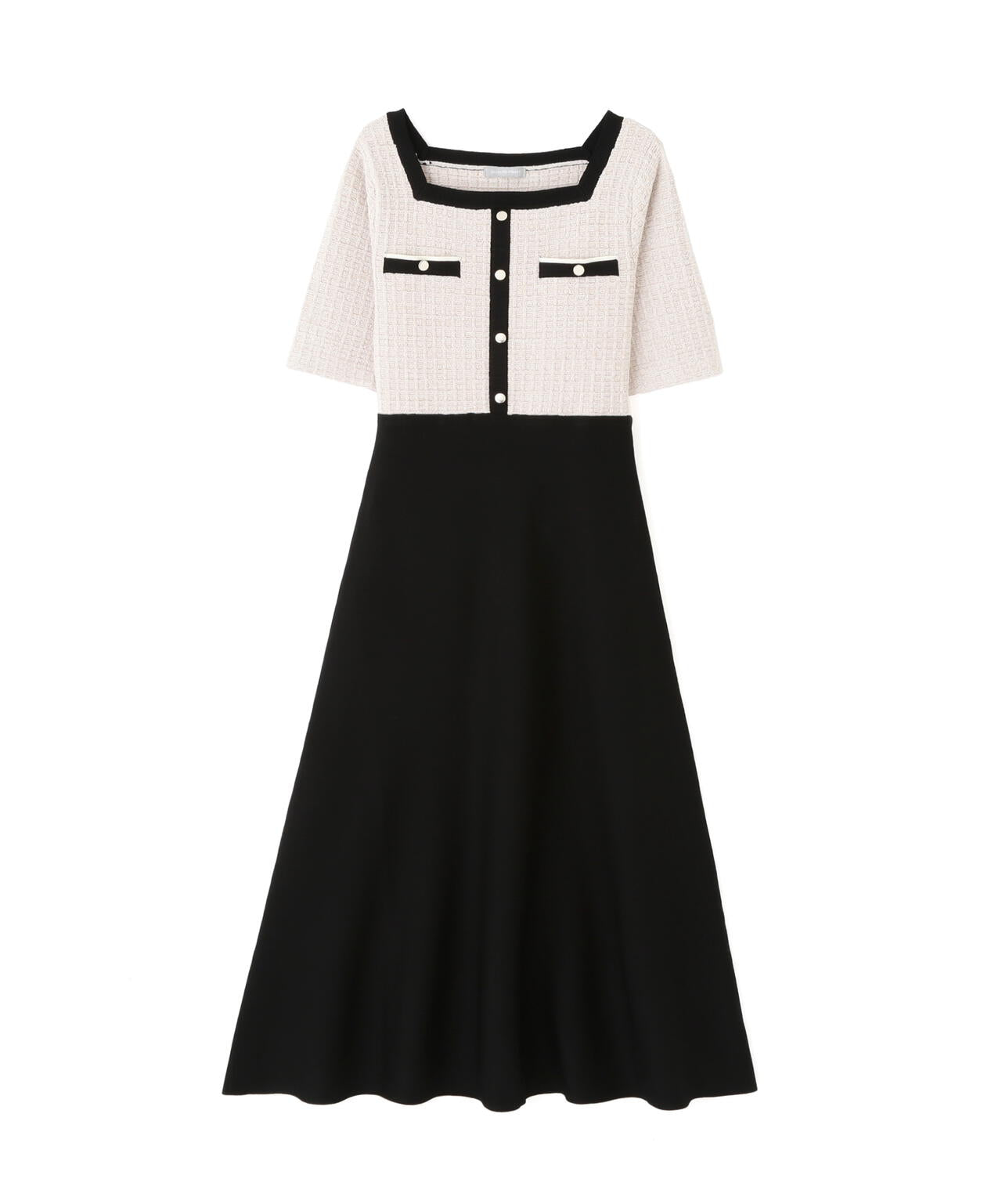 ミックスツイード切替ニットワンピース | JILL by JILL STUART（ジル