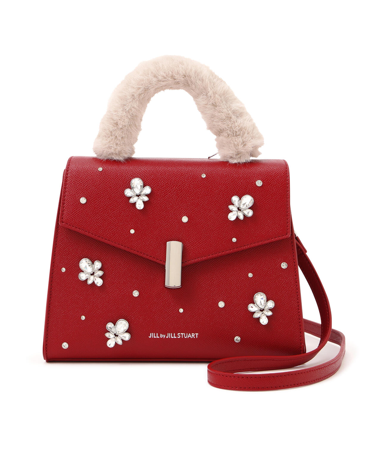 ランダムビジューファーハンドルバッグ | JILL by JILL STUART（ジル