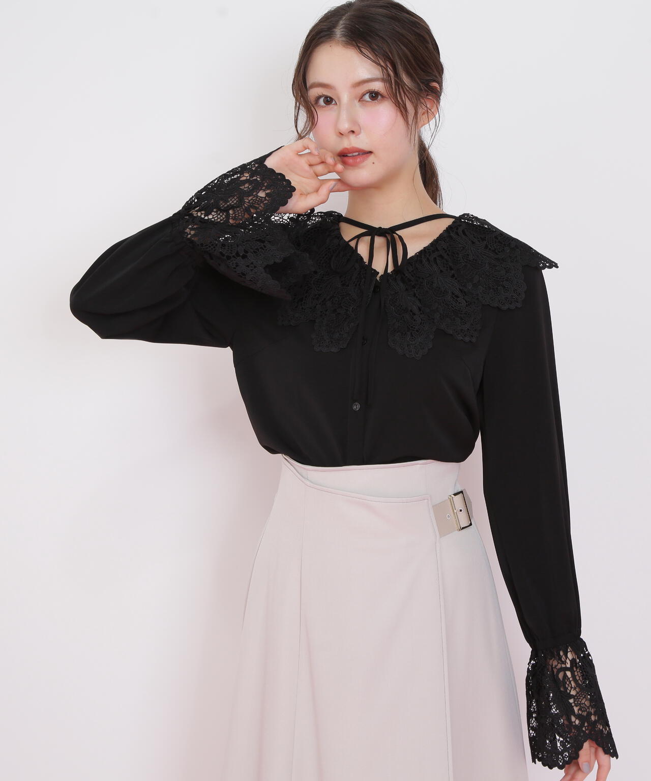 レース衿ブラウス | JILL by JILL STUART（ジル バイ ジルスチュアート