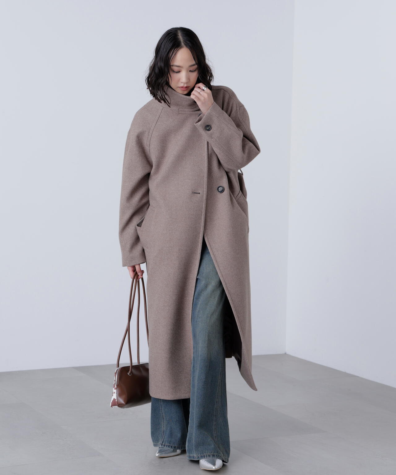 累計販売5000枚！選べる4色]【3サイズ展開XS-M】スタンドカラー