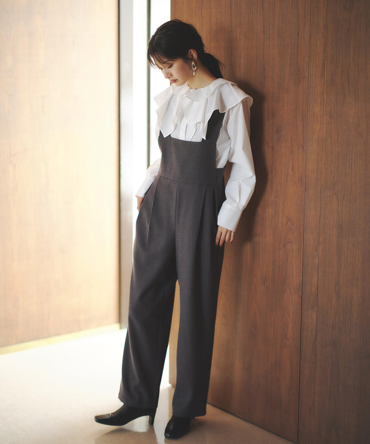 小室安未さん着用】ワイドストラップサロペット | N. Natural Beauty