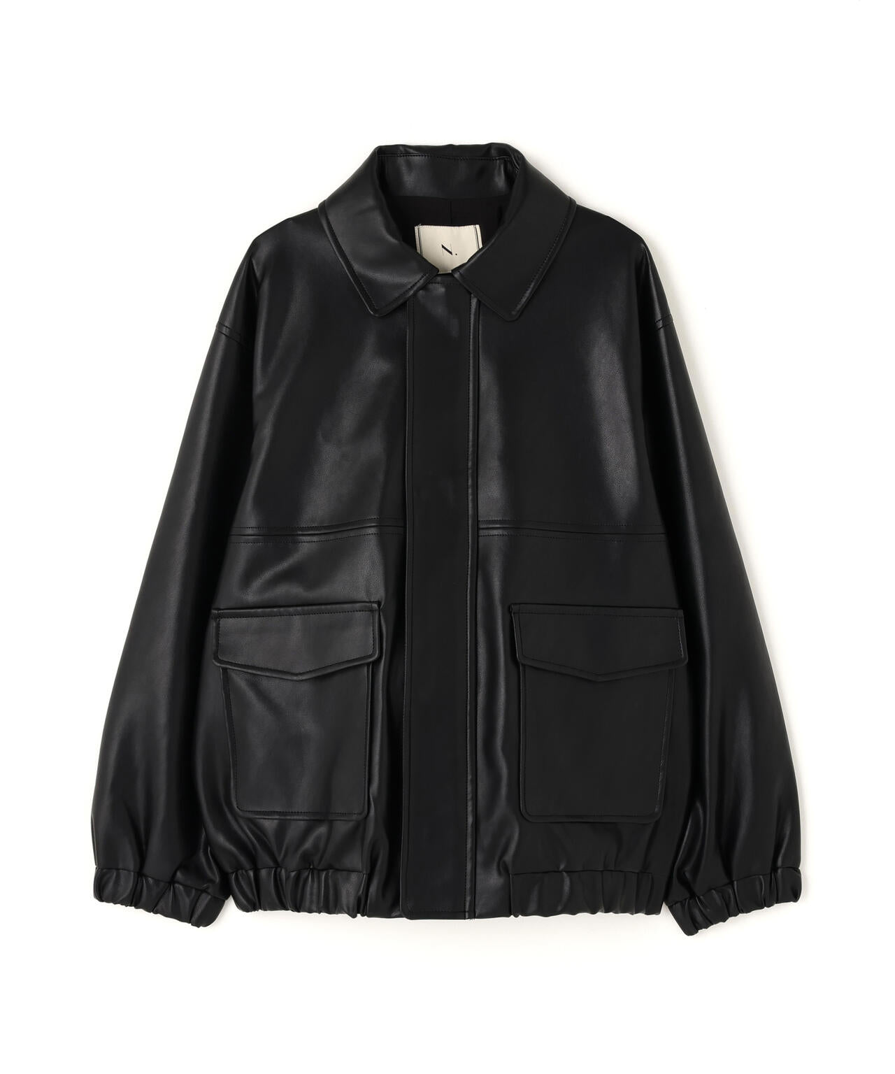 フェイクレザーステンカラーブルゾン | N. Natural Beauty Basic