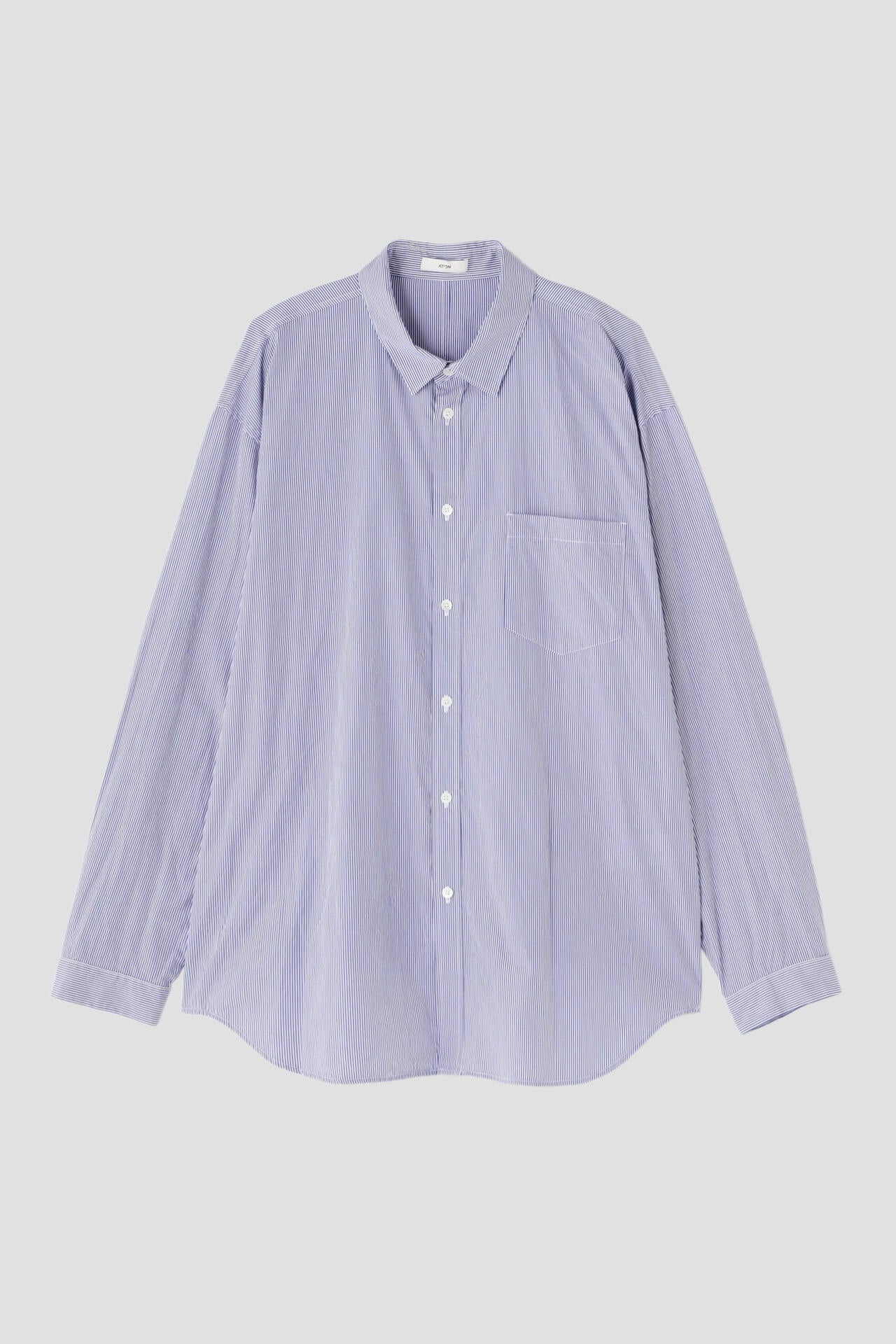 ATON / GIZA BROAD WASHED SHIRT | THE LIBRARY（ザ ライブラリー