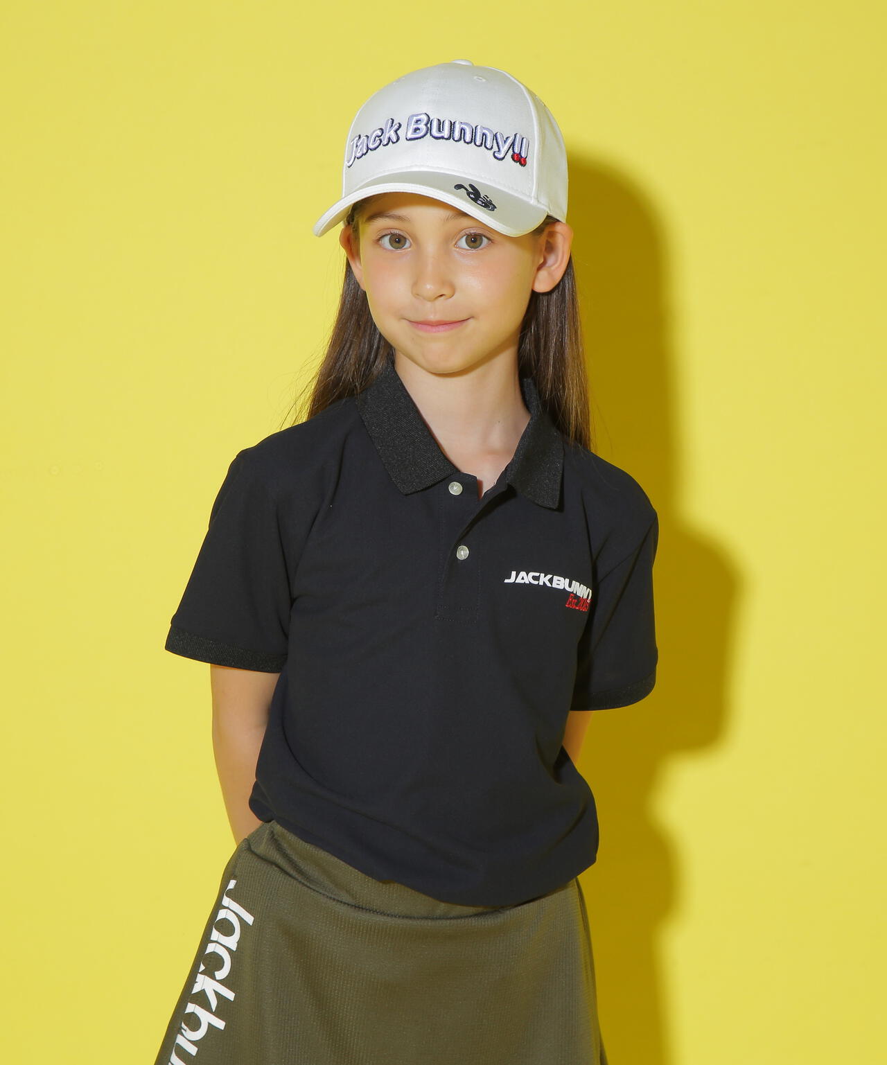 ハイゲージカノコ半袖ポロシャツ (ジュニア) | Jack Bunny!!（ジャック