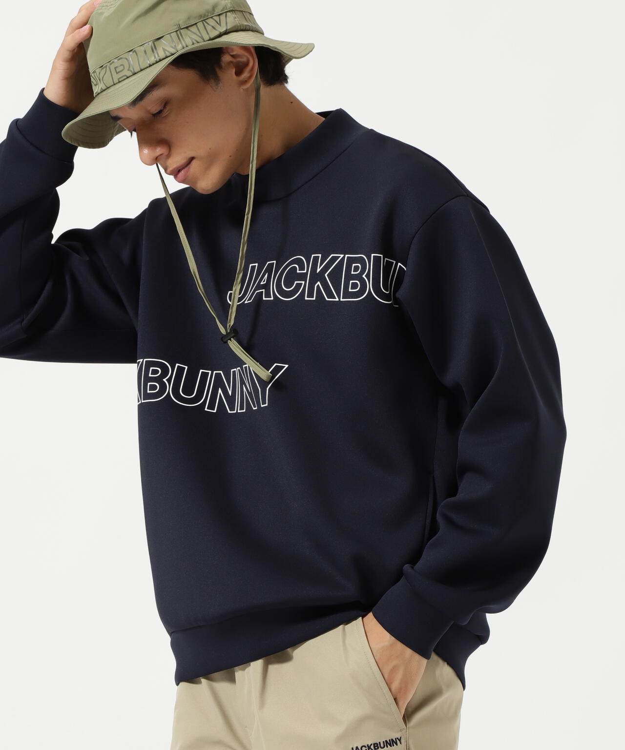 PE/PUダンボール長袖スウェット | Jack Bunny!!（ジャックバニー