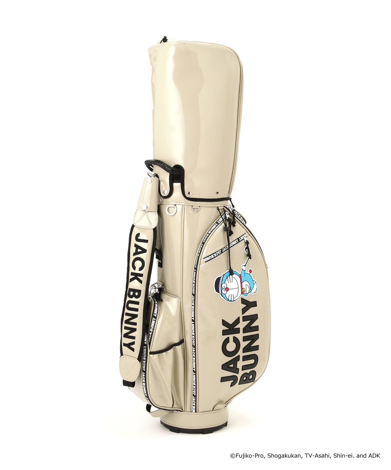 ドラえもん】自立型エナメルキャディバッグ (46インチ対応) (UNISEX