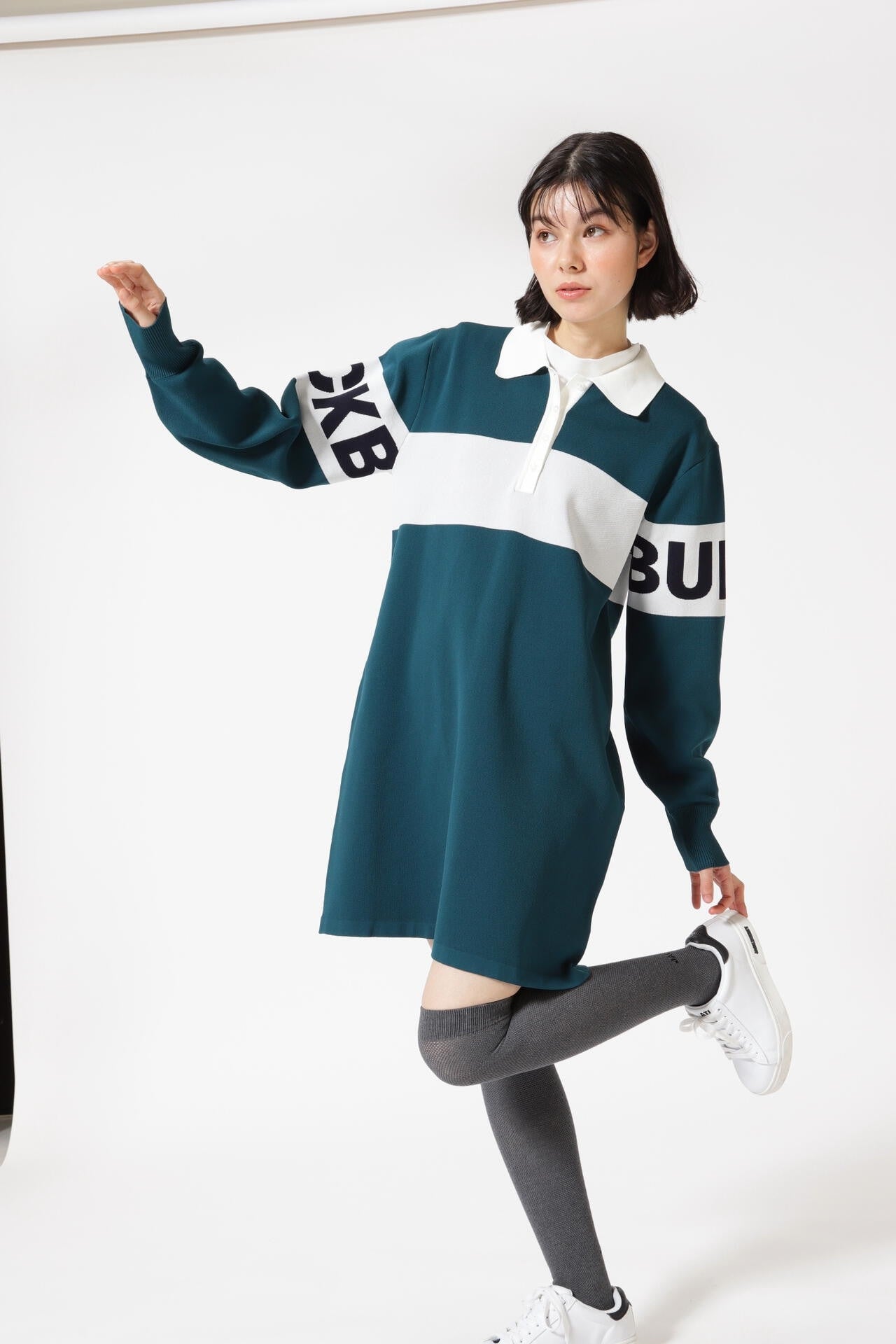 14G1×1P全面Wジャガードニットワンピース | Jack Bunny!!（ジャック