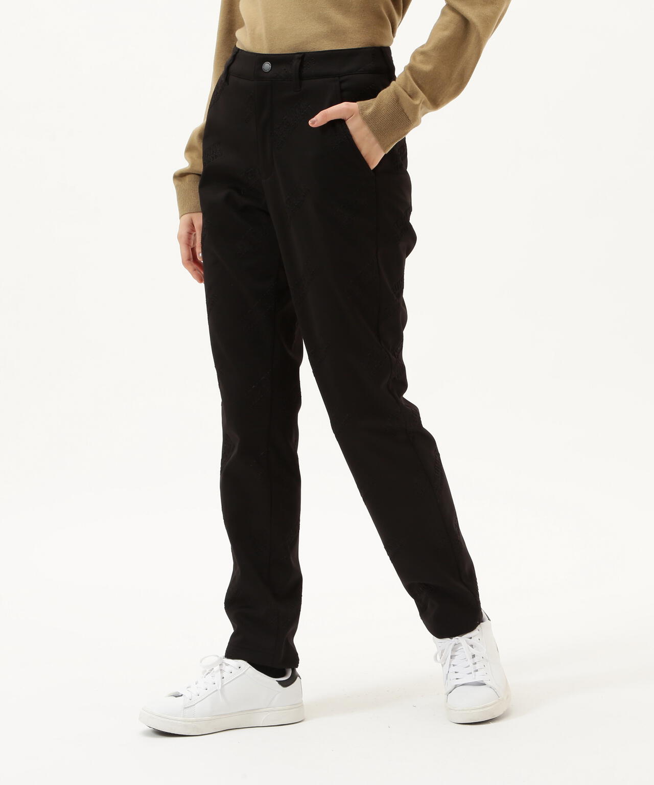 ラミネートスムース 裏地付きロングパンツ | Jack Bunny!!（ジャック