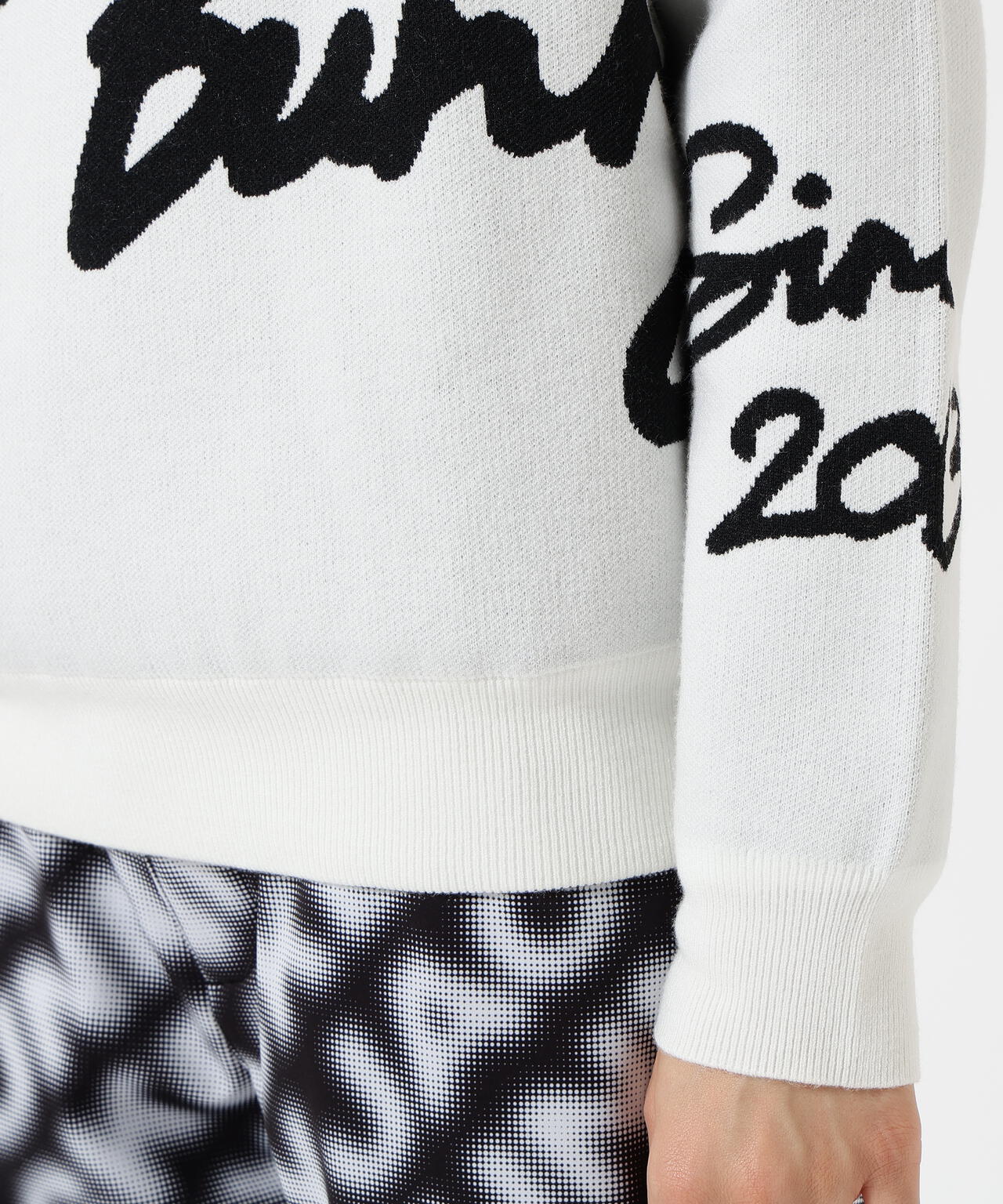 防風裏地付きクルーネックニットプルオーバー | Jack Bunny