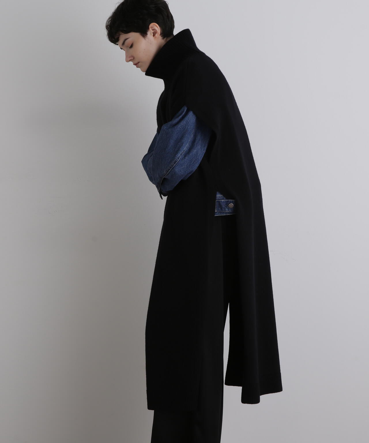 ウールミドルゲージロングジレ | LE PHIL（ル フィル） ｜【公式】通販