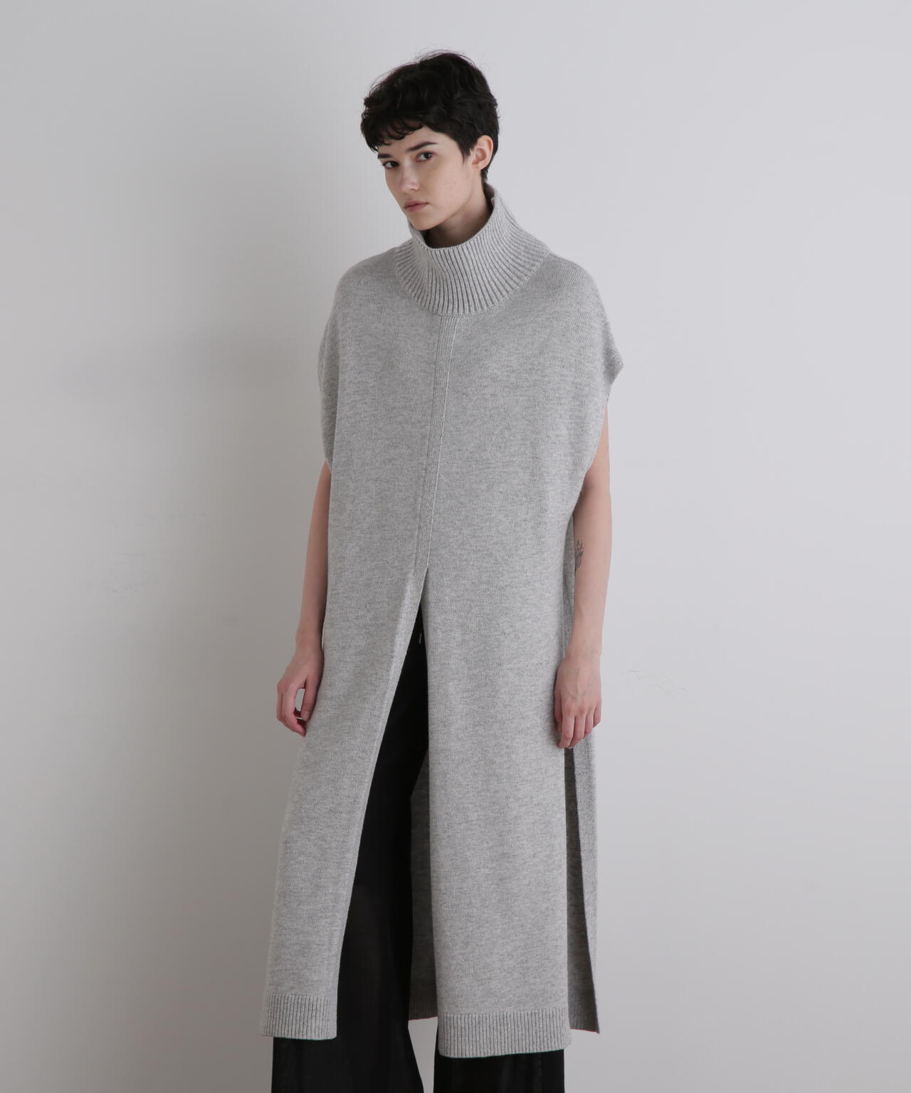 ウールミドルゲージロングジレ | LE PHIL（ル フィル） ｜【公式】通販