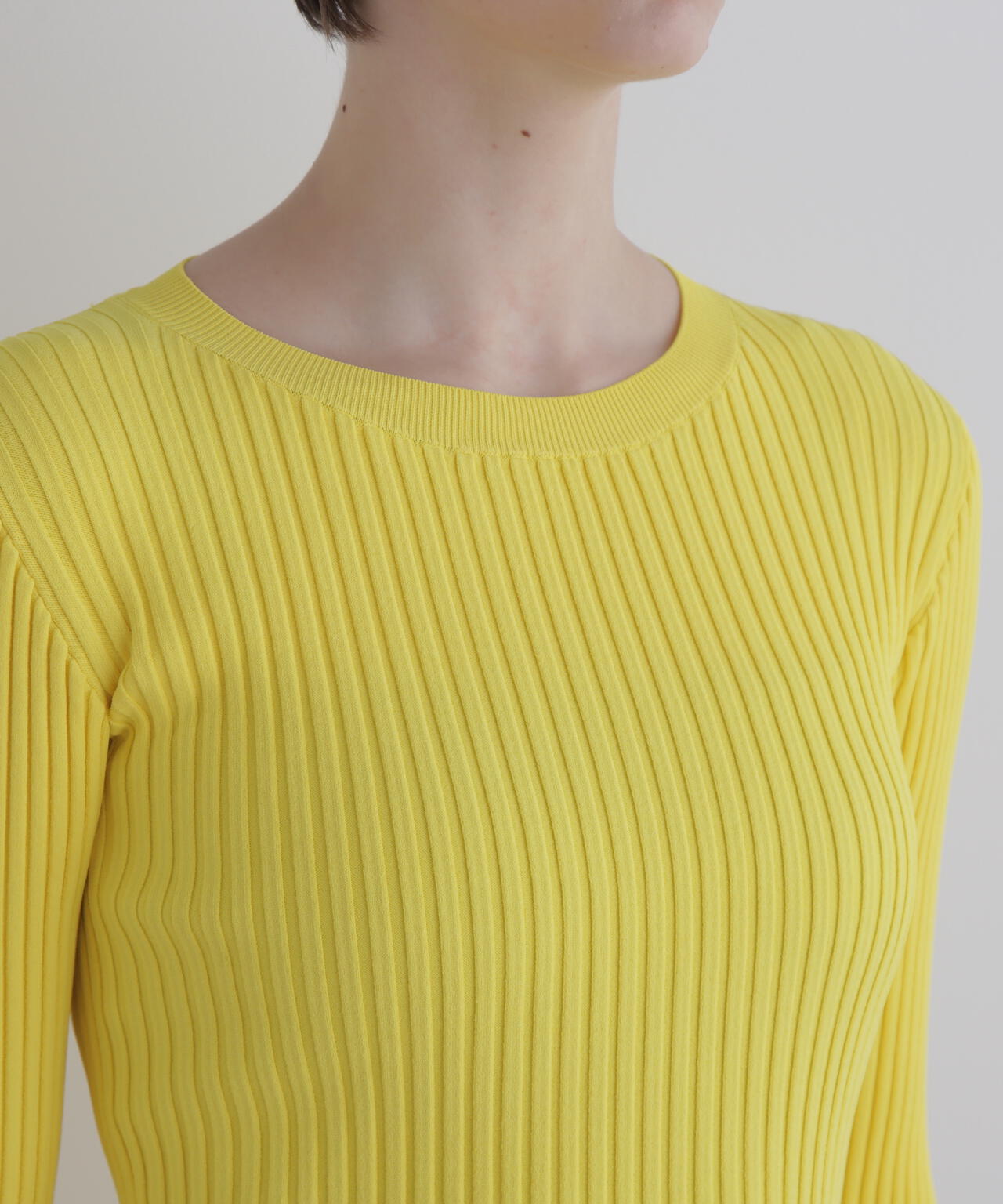 ワイドリブロングスリーブニット | LE PHIL（ル フィル） ｜【公式