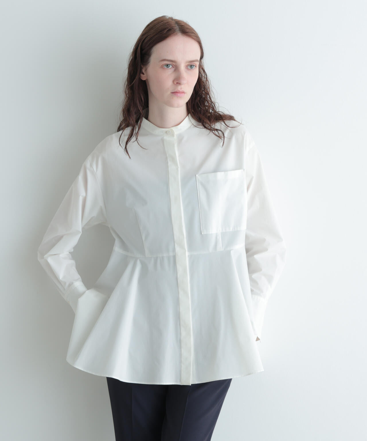 SOLOTEXペプラムブラウス | LE PHIL（ル フィル） ｜【公式】通販mix