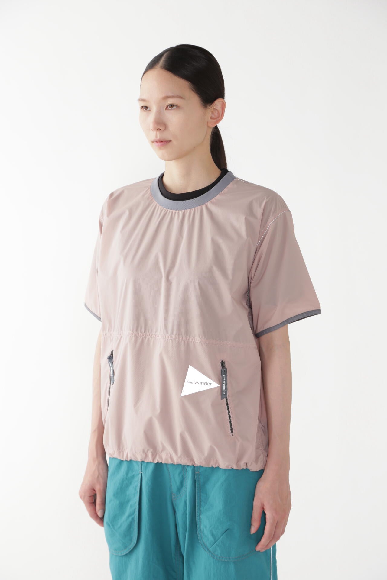 PERTEX wind T | and wander（アンドワンダー） ｜【公式】通販mix