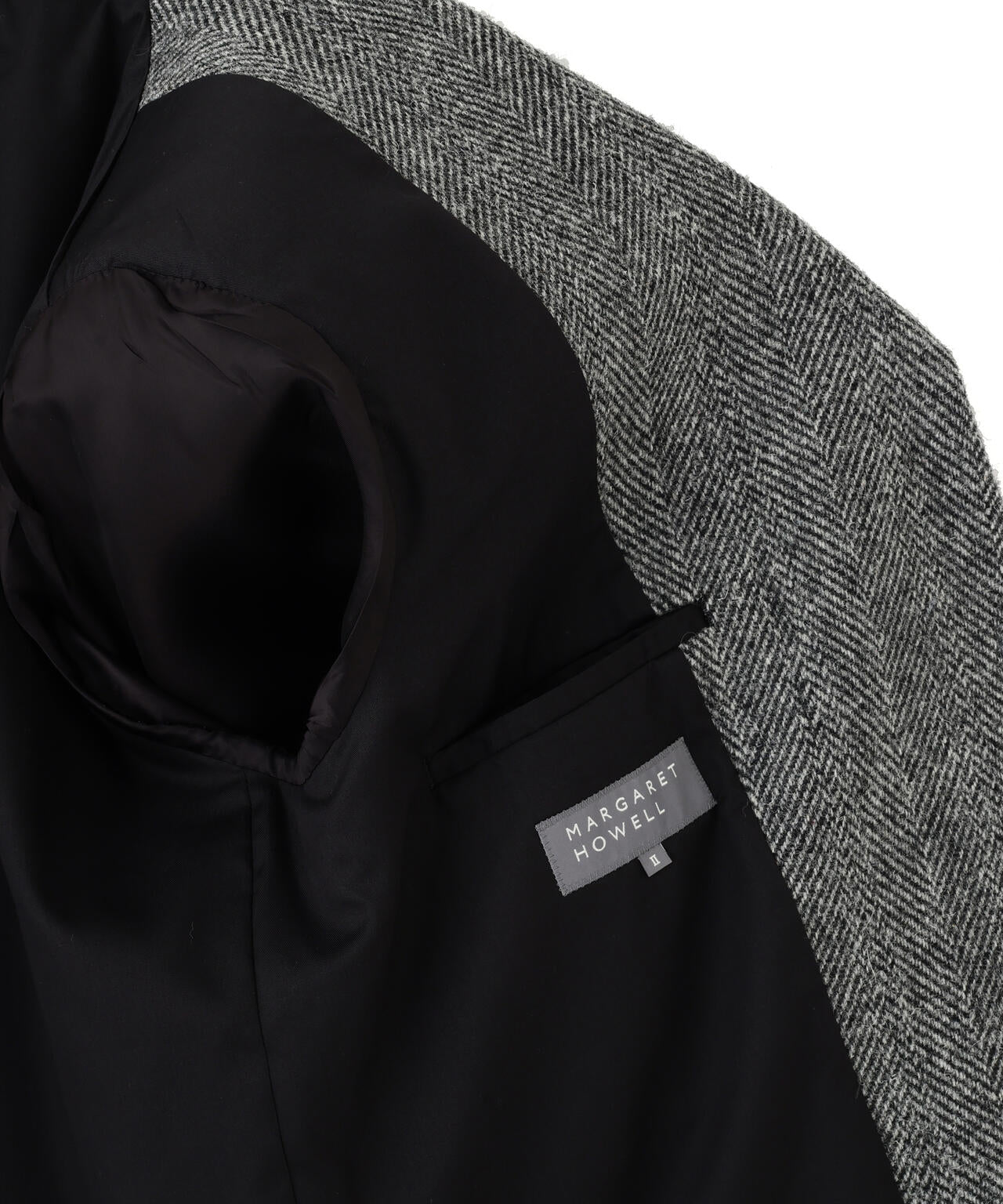 WIDE HERRINGBONE WOOL JACKET | MARGARET HOWELL（マーガレット
