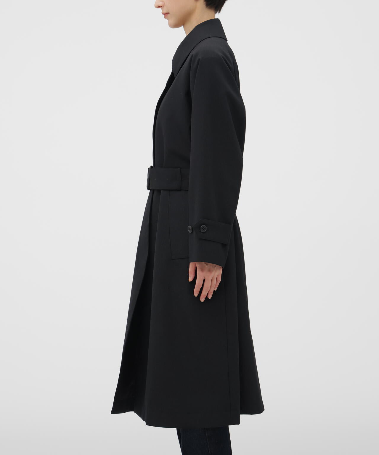 WOOL POPLIN COAT | MARGARET HOWELL（マーガレット・ハウエル