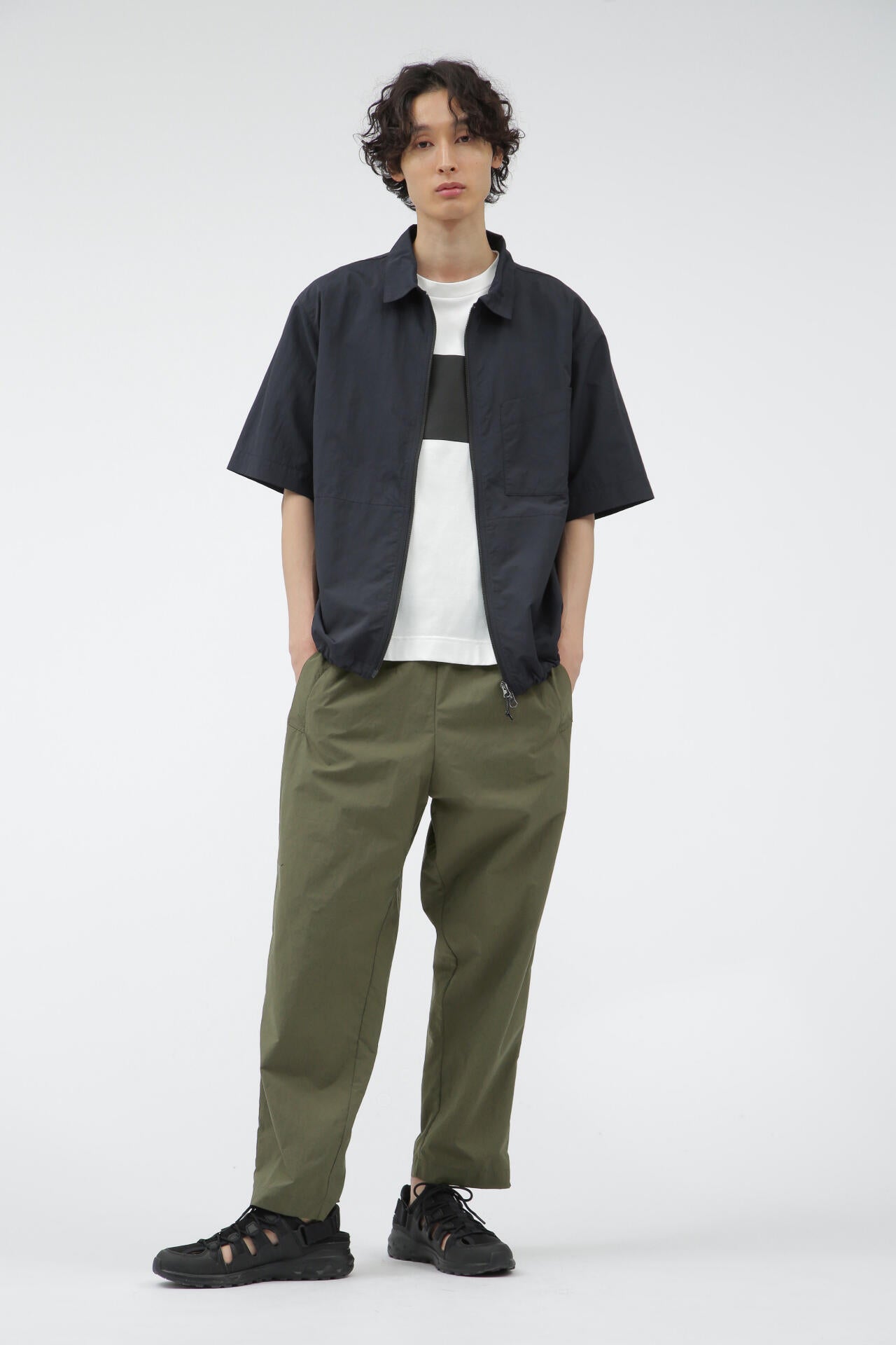 WATER REPELLENT NYLON POPLIN SHIRT | MARGARET HOWELL（マーガレット