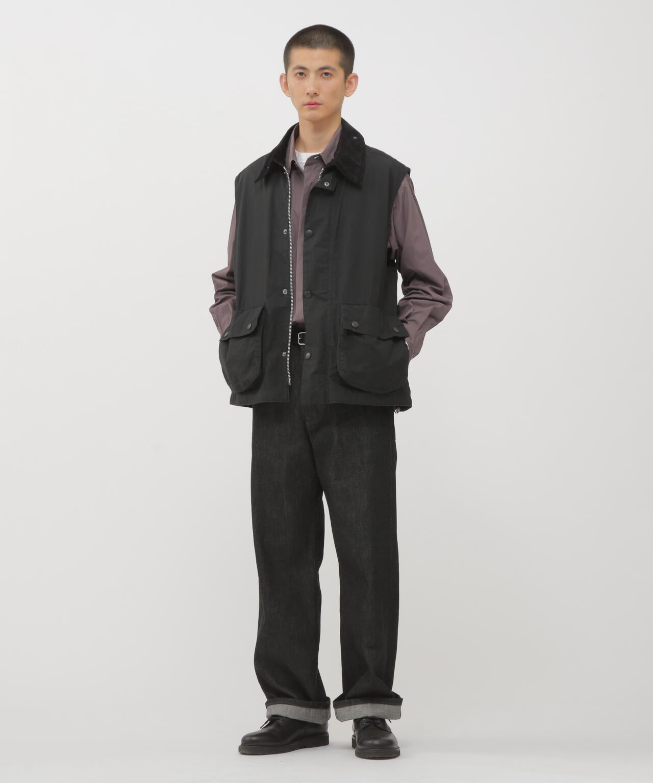 ORGANIC COTTON DENIM TROUSERS | MARGARET HOWELL（マーガレット