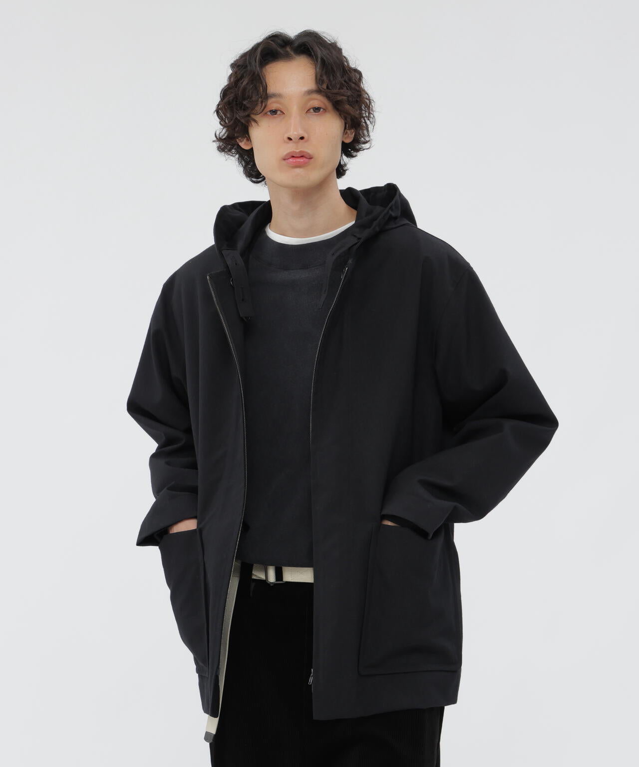 DRY WOOL PLAINWEAVE BLOUSON | MARGARET HOWELL（マーガレット
