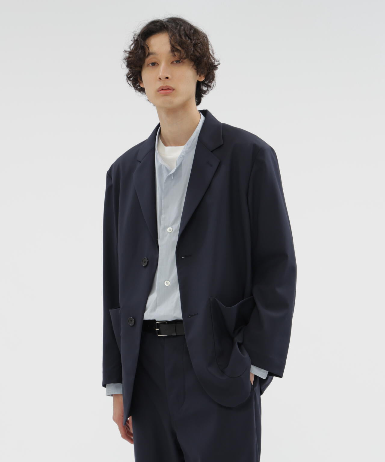 FINE WOOL POPLIN JACKET | MARGARET HOWELL（マーガレット・ハウエル