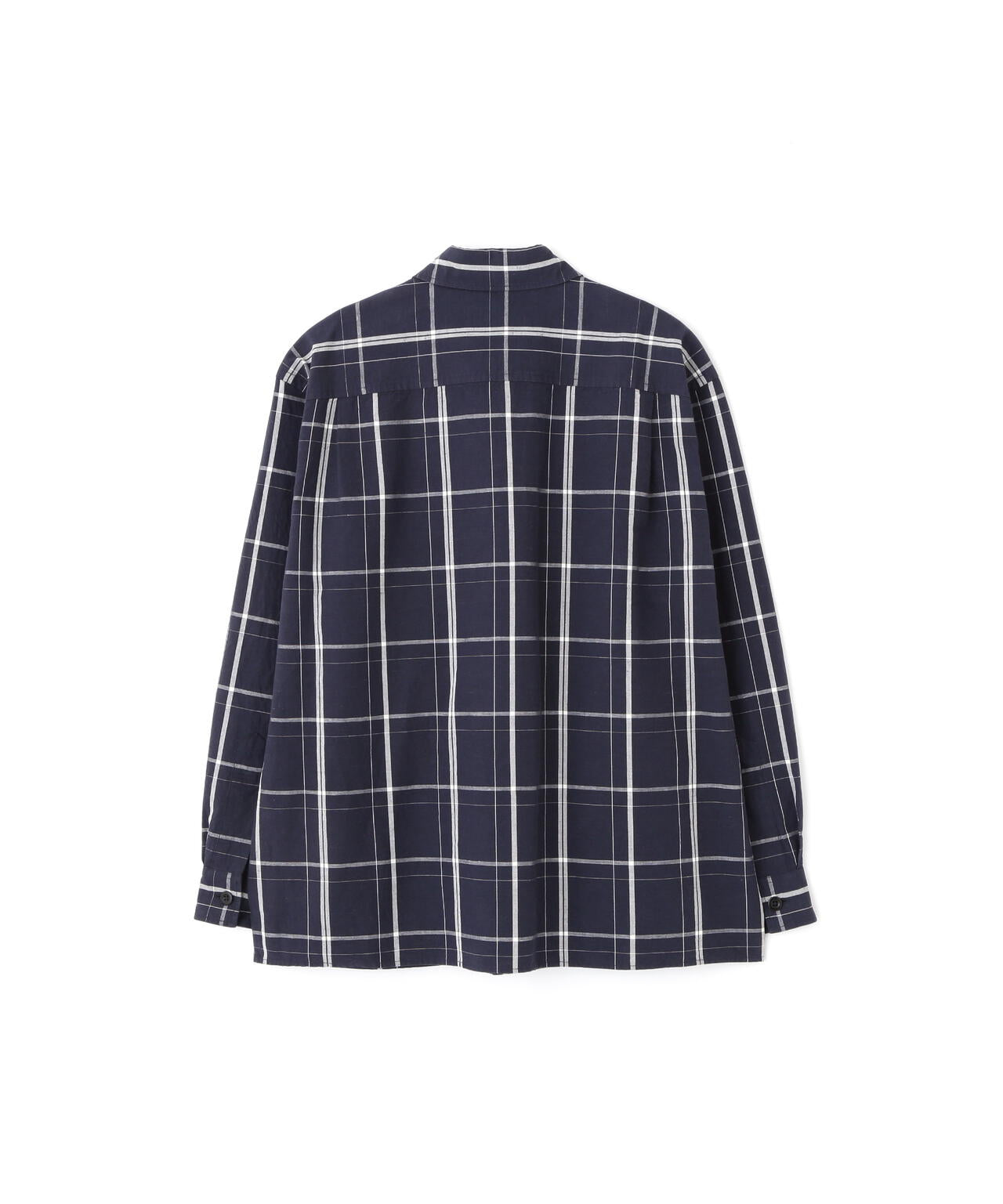 GRAPHIC GRID CHECK COTTON SHIRT | MARGARET HOWELL（マーガレット