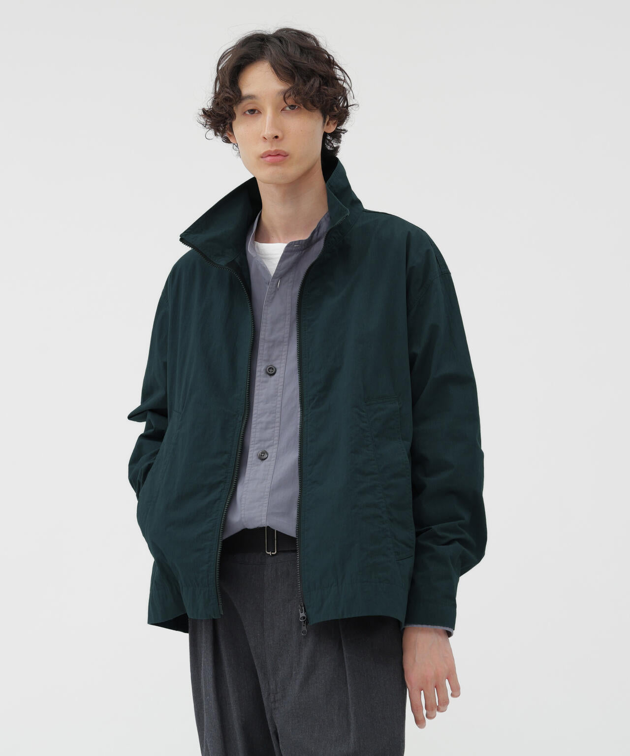 COTTON NYLON PLAINWEAVE BLOUSON | MARGARET HOWELL（マーガレット