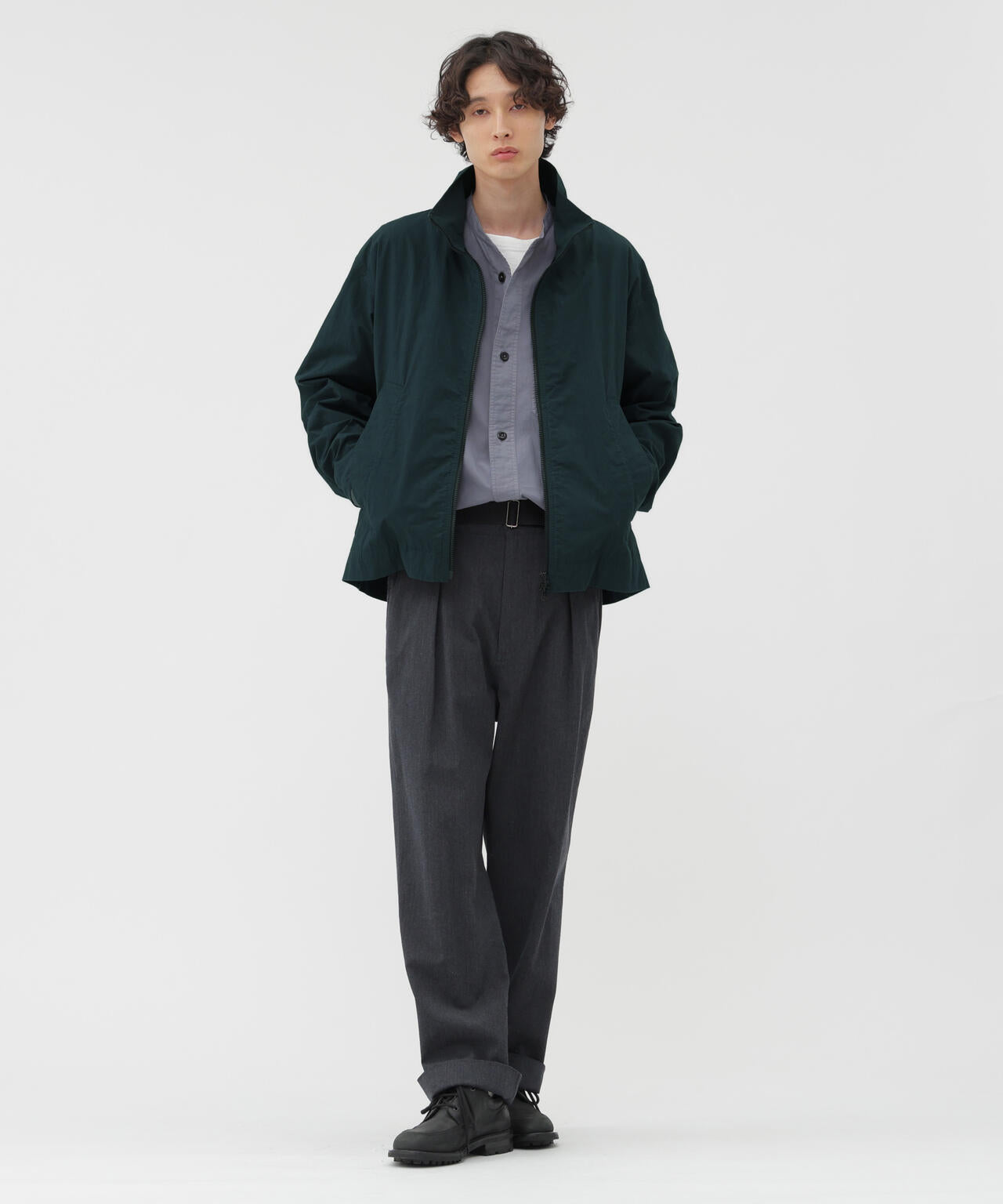 COTTON NYLON PLAINWEAVE BLOUSON | MARGARET HOWELL（マーガレット