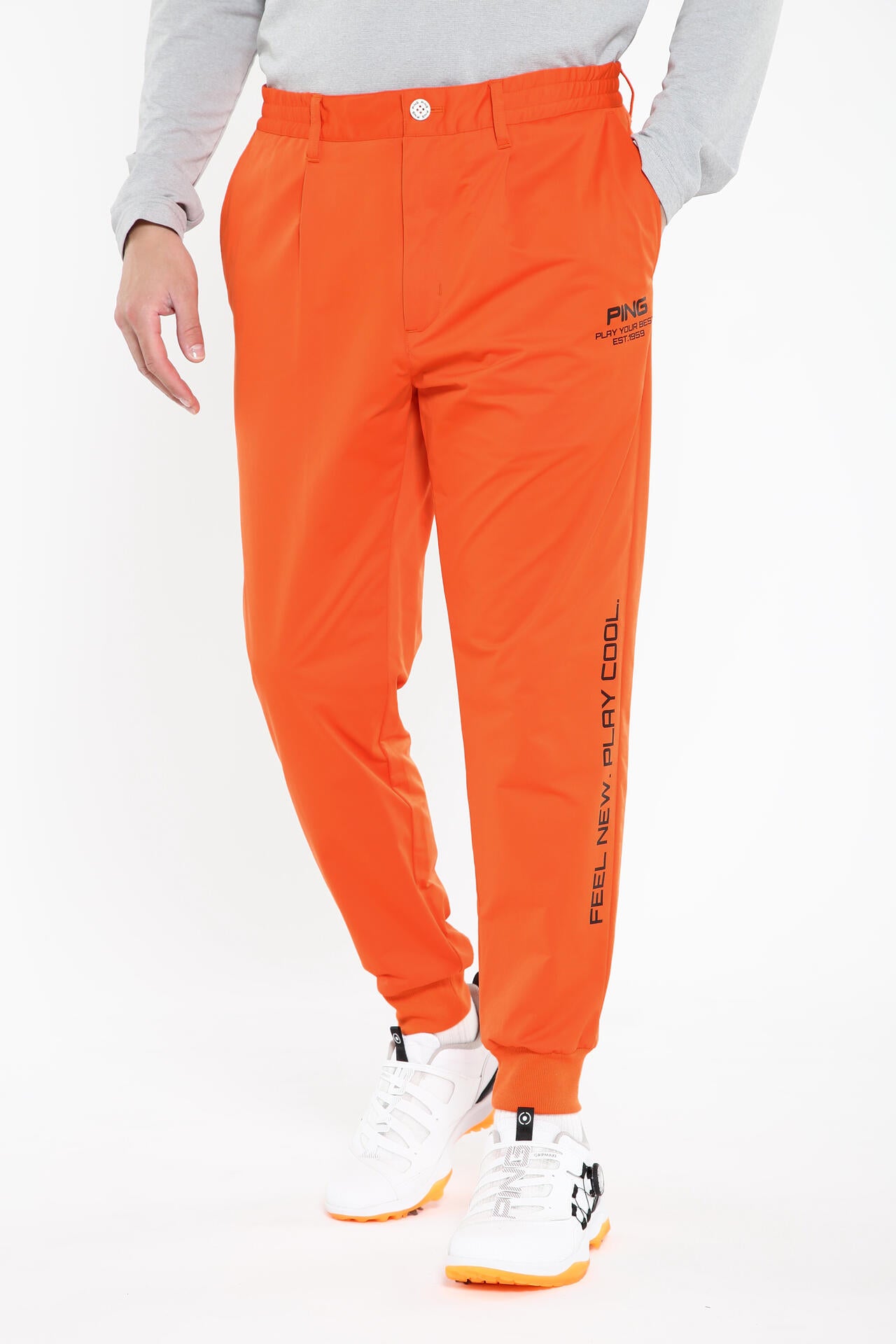 PING APPAREL】布帛裾リブ 撥水ジョガーパンツ ＜PERFORMANCE＞ (MENS