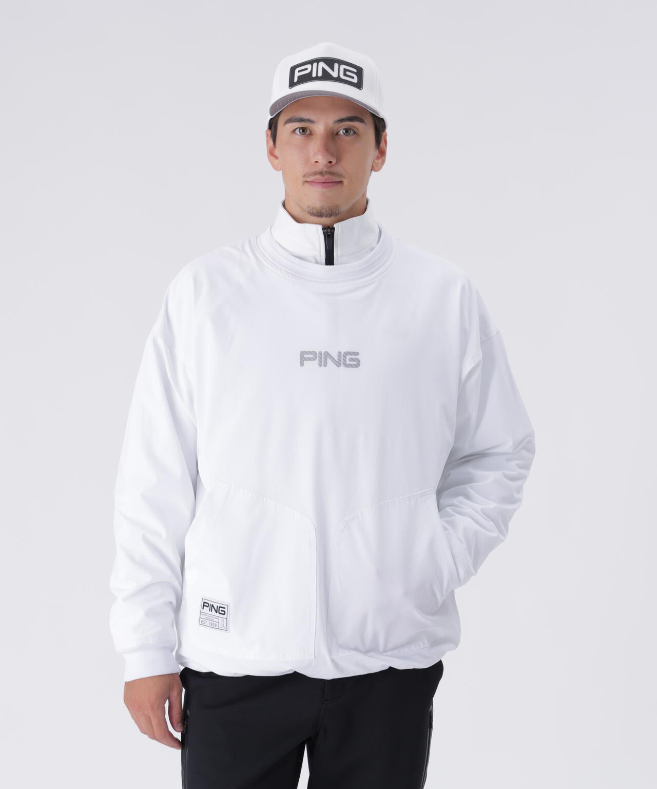 PING APPAREL】全方向ストレッチ/ダブルフェイス ツインレイヤード