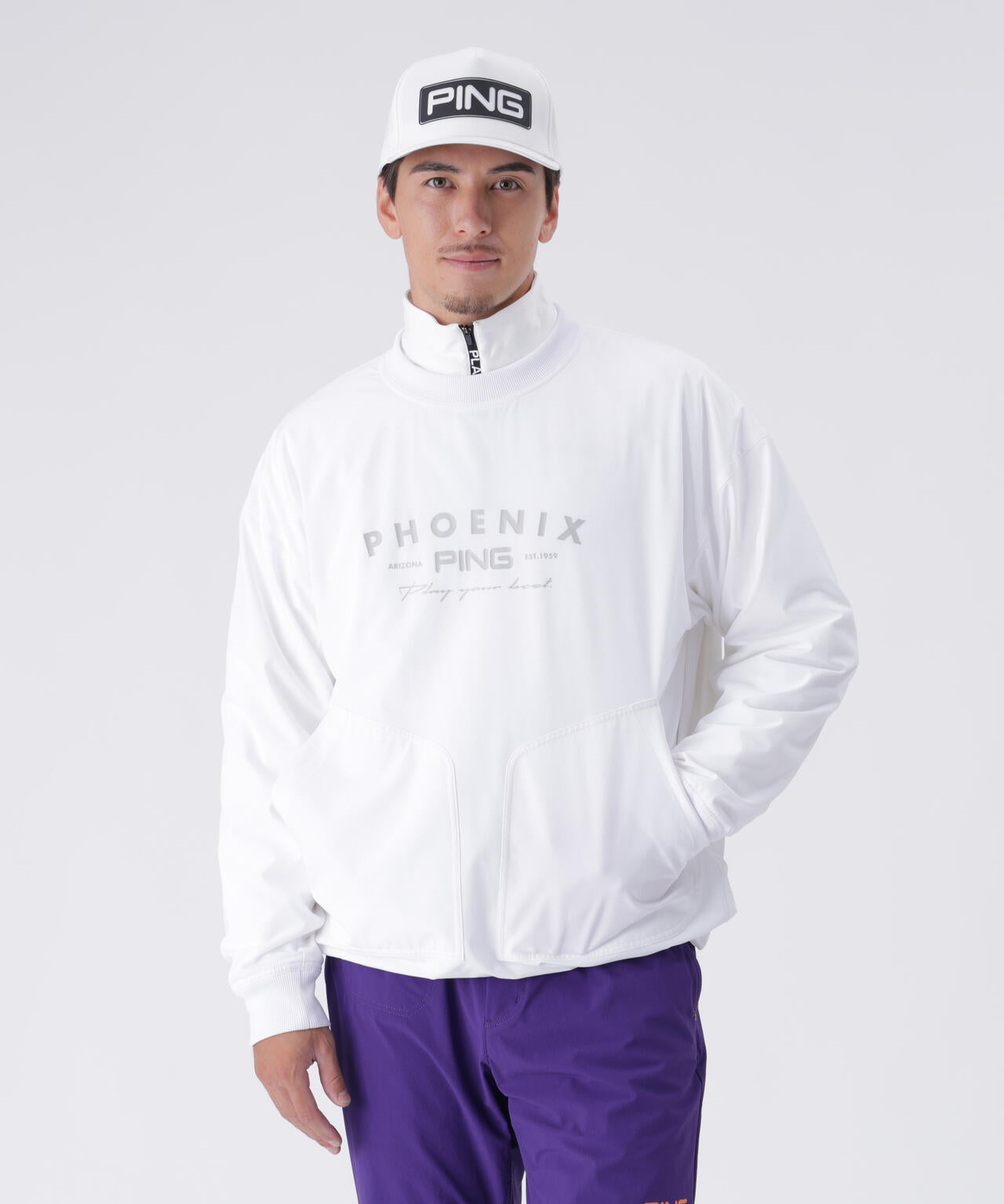 PING APPAREL】全方向ストレッチ/ダブルフェイス ツインレイヤード