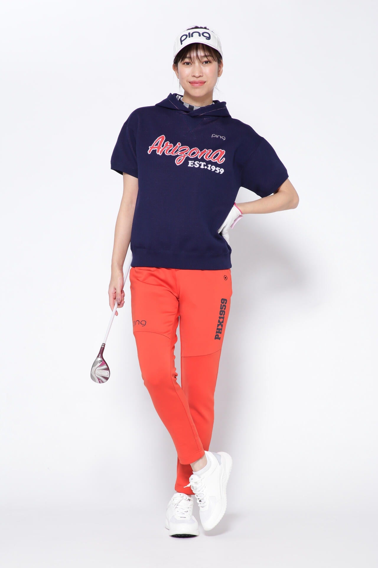 PING APPAREL】リサイクルスキューバテーパードパンツ ＜NATIVE