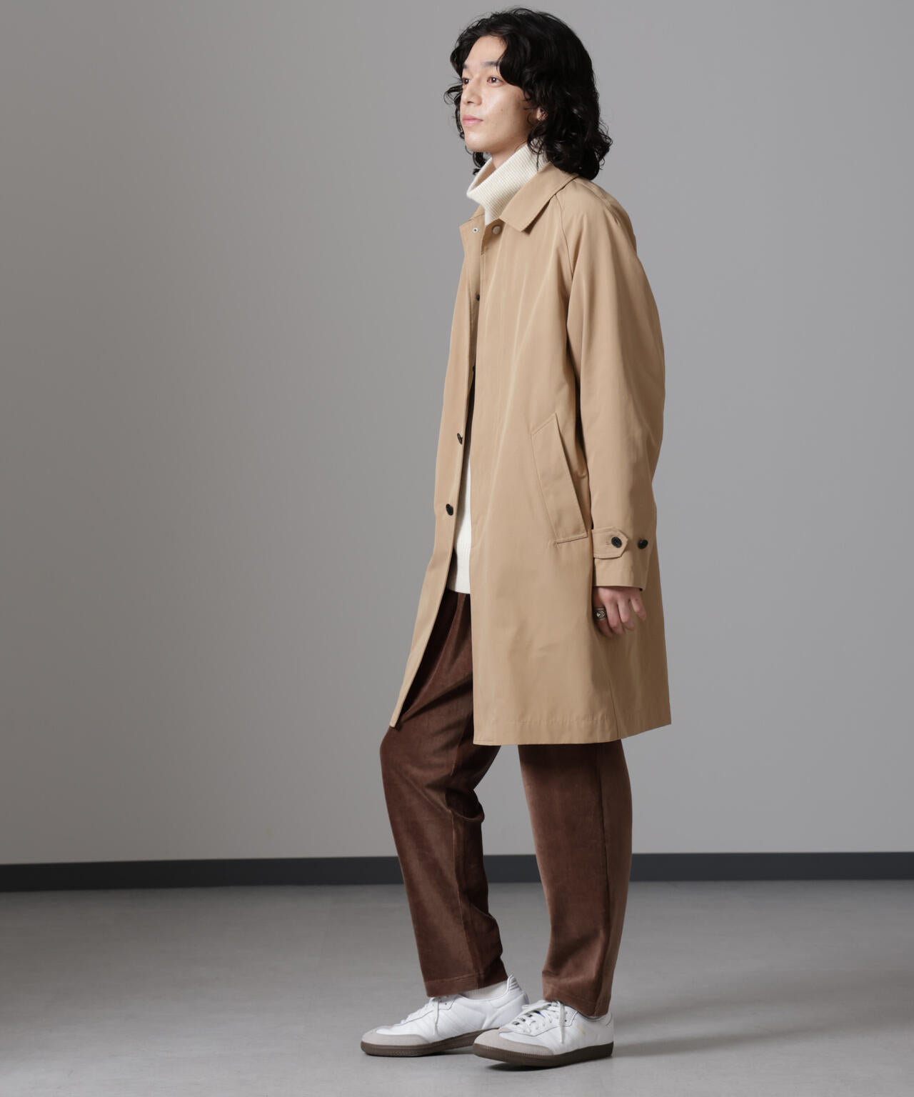 ウェザークロスラグランステンカラーコート | NANO universe（ナノ