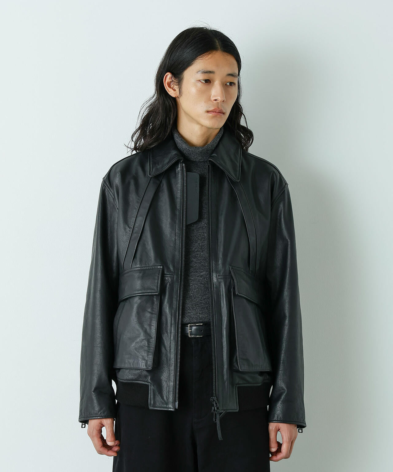 HOTEL PALACE｣ シングルライダース レザーJKT | NANO universe（ナノ