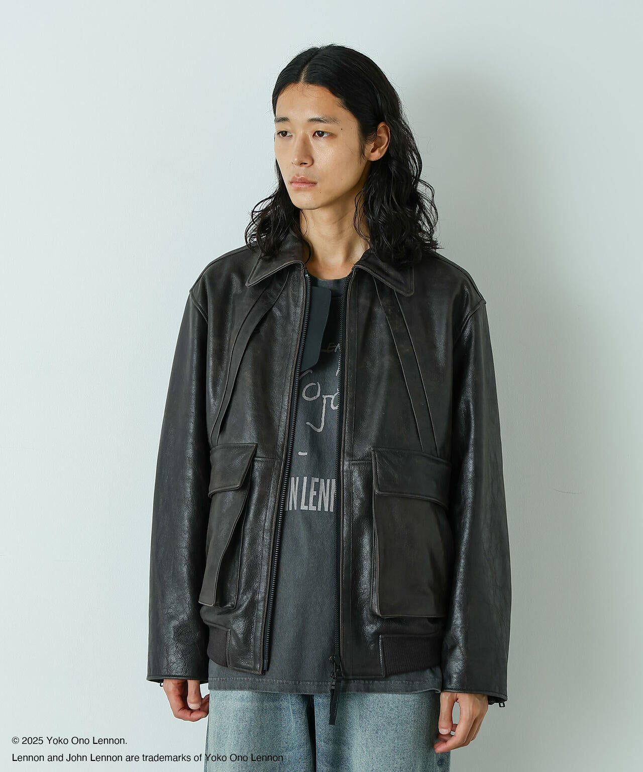 HOTEL PALACE｣ シングルライダース レザーJKT | NANO universe（ナノ